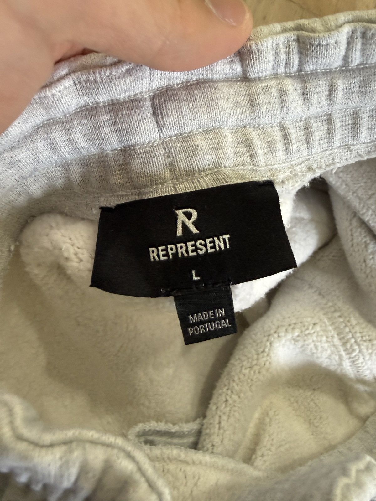 Represent Clo. Represent Clo- Initial Collection Saeatpant (grey, size lg) Size US 33 - 5 Thumbnail