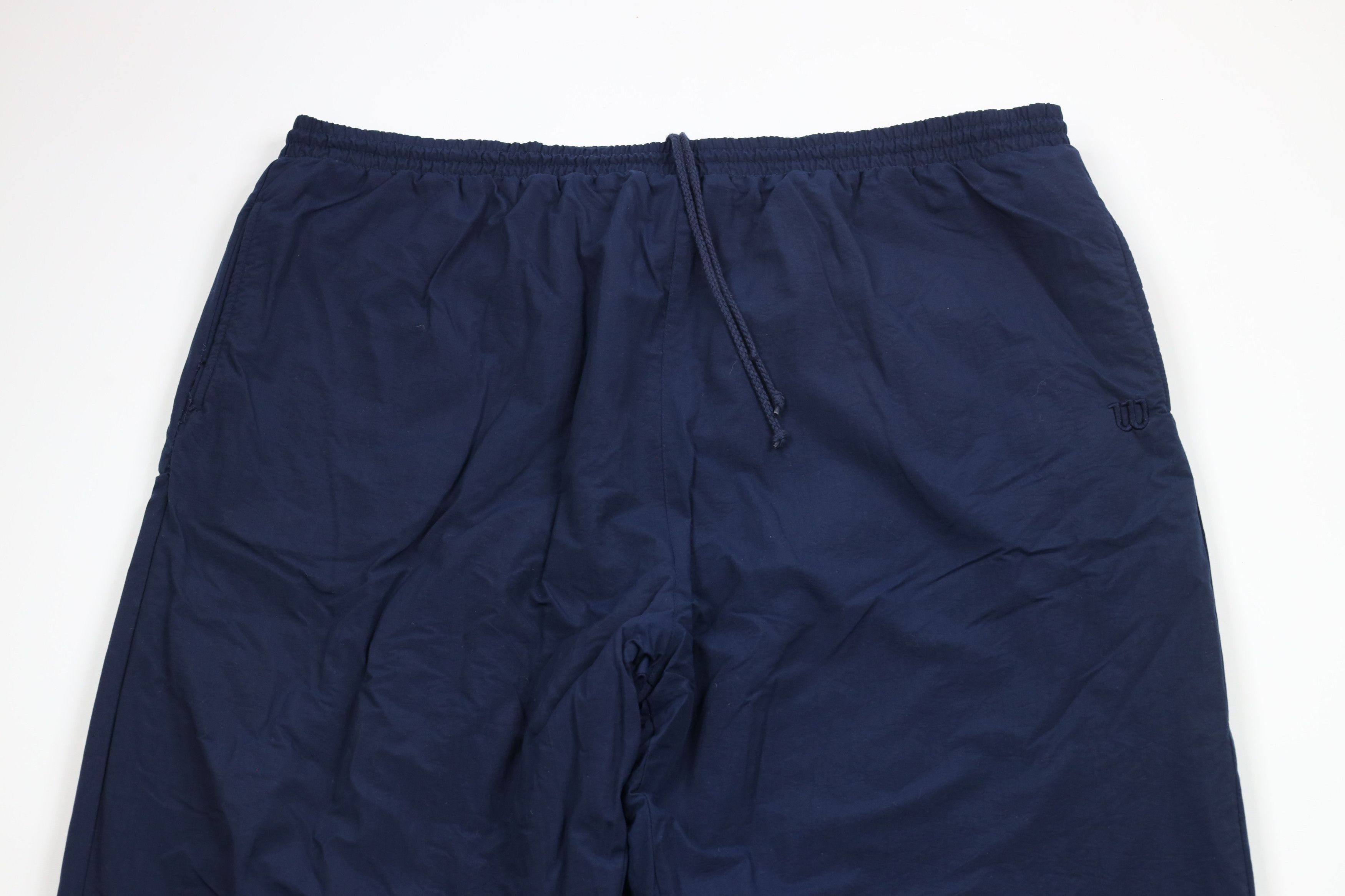 Vintage Vintage 90s Wilson Lined Windbreaker Nylon Joggers Pants Size US 40 / EU 56 - 2 Thumbnail