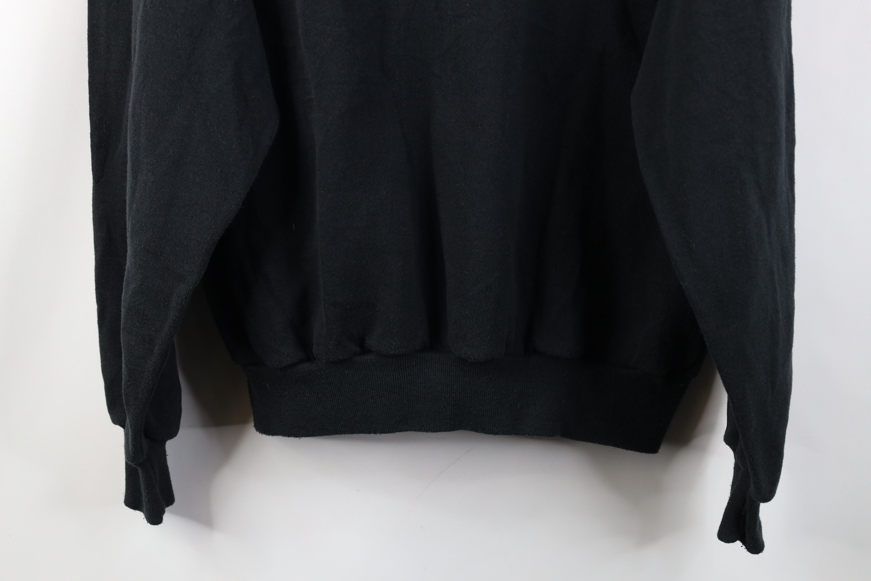 Vintage Vintage 90s Montana Big Sky Turtleneck Sweatshirt Black USA Size L / US 10 / IT 46 - 14 Thumbnail