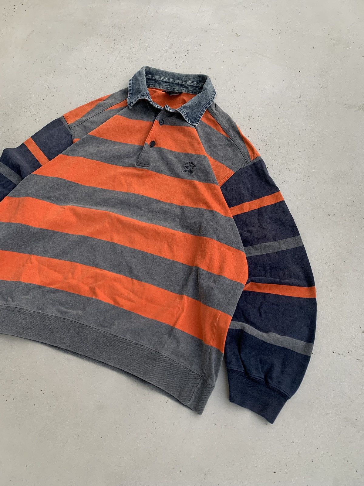 Paul & Shark Paul & Shark Longsleeve Vintage Regby Chief Keef Styl Casual Size US L / EU 52-54 / 3 - 2 Thumbnail