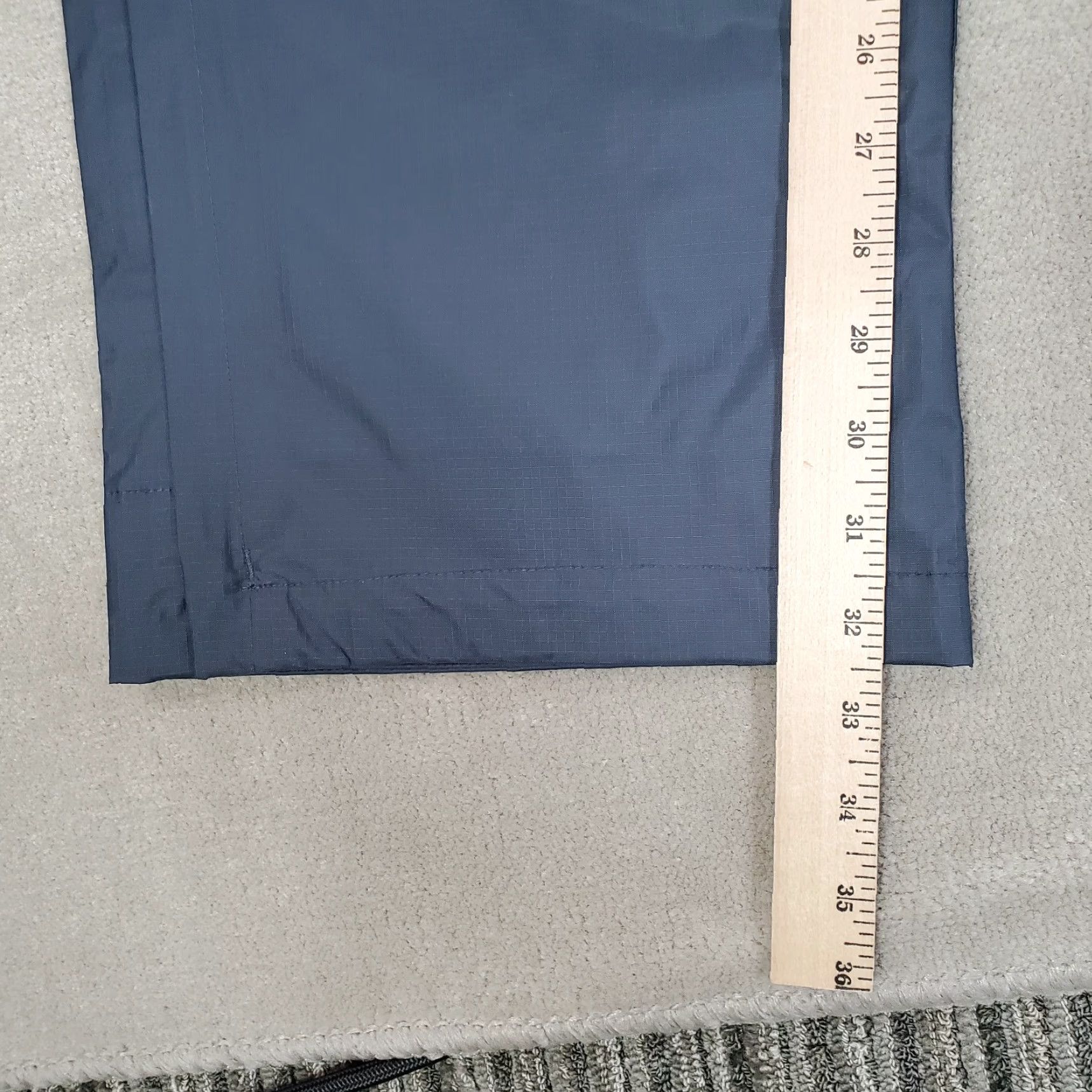 Under Armour Under Armour Storm 3 Pants Mens 2XL Blue Nylon Windbreaker Waterproof Regular Inseam 32 in St raight Pockets Logo Size US 39 - 7 Thumbnail