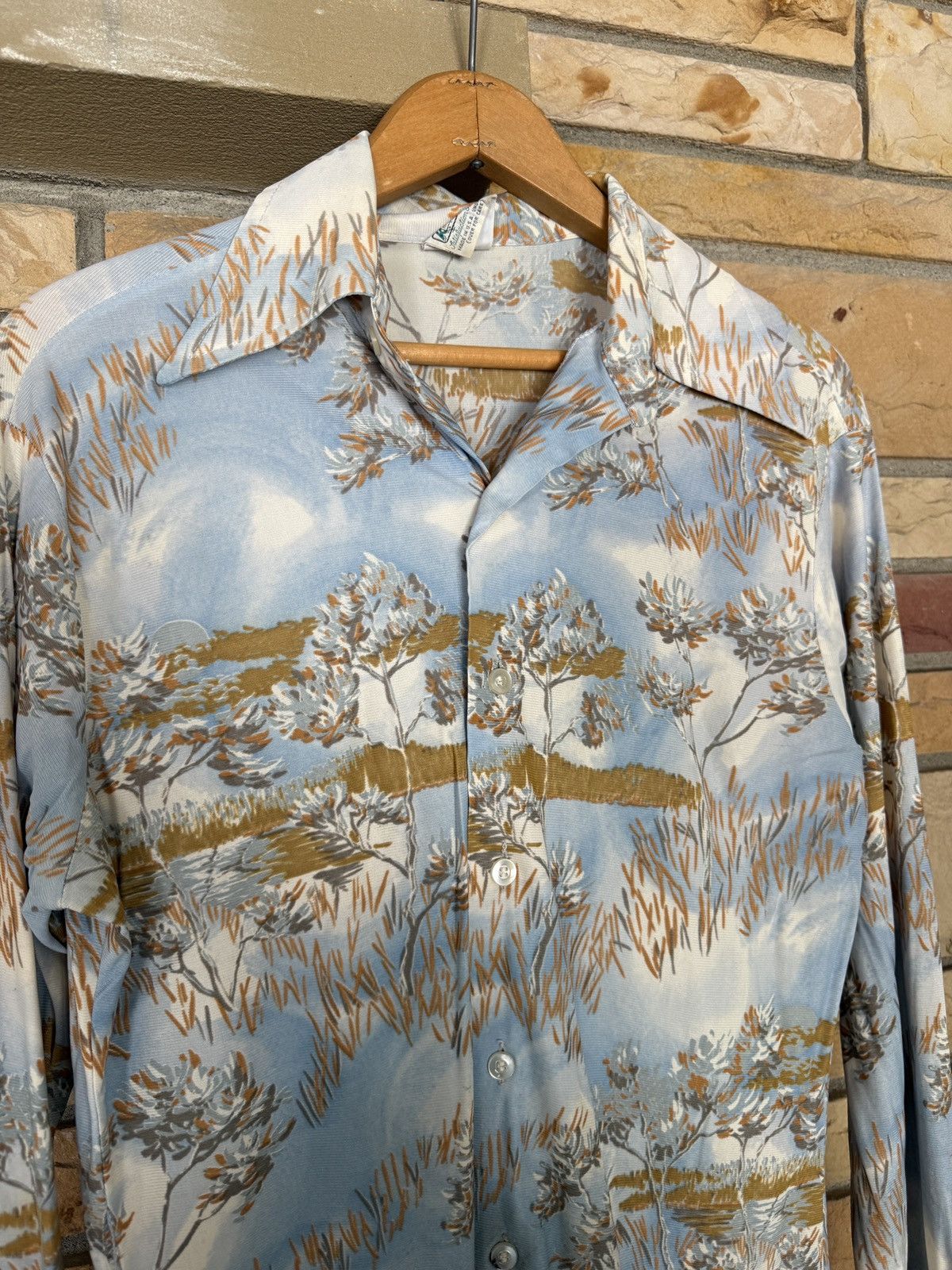 Vintage Vintage 70s Novelty Print Button Up Shirt Western Rockabilly Size US M / EU 48-50 / 2 - 3 Thumbnail