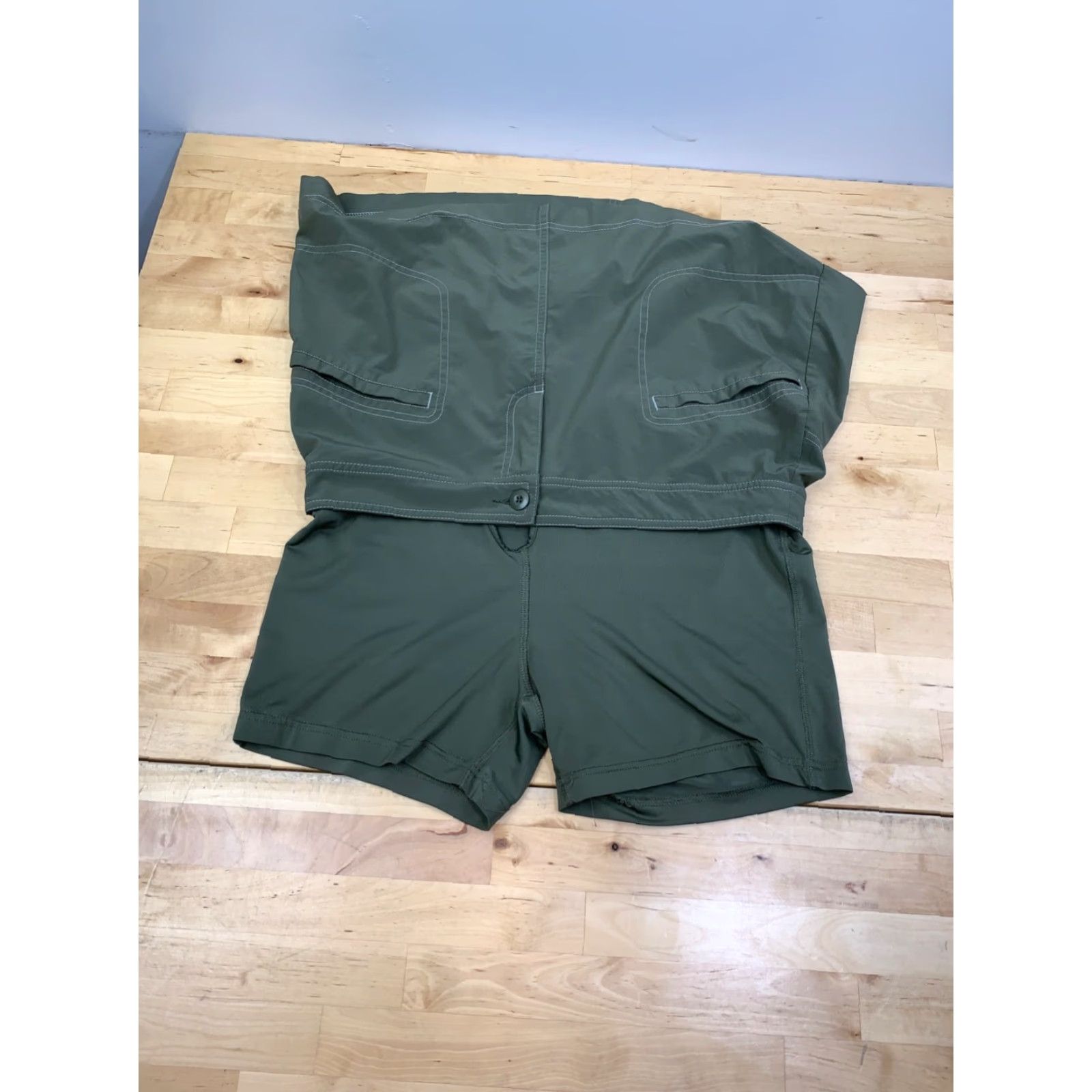 Prana prAna Skort Skirt Womens 8 Green Athletic Casual Outdoor Activewear Size 30" / US 8 / IT 44 - 3 Thumbnail
