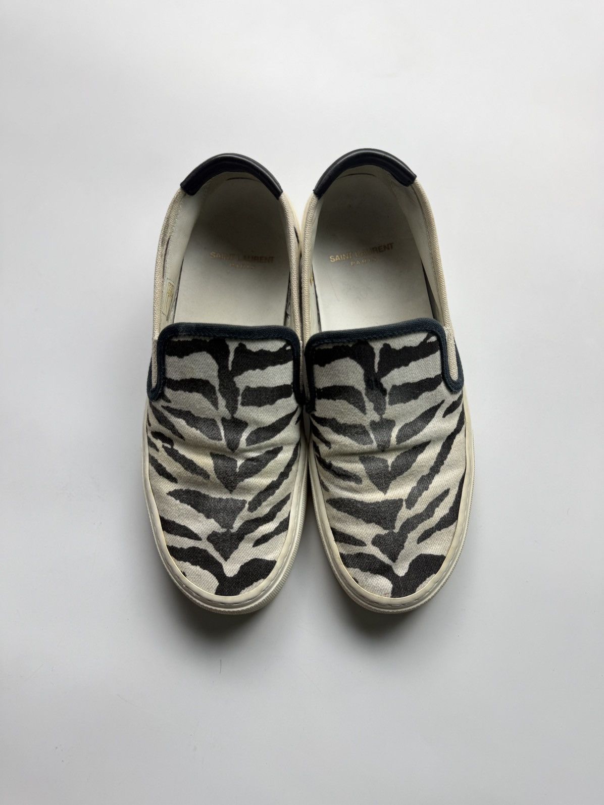 Saint Laurent Paris Saint Laurent Paris Zebra Slip On Size US 6 / EU 39 - 4 Thumbnail