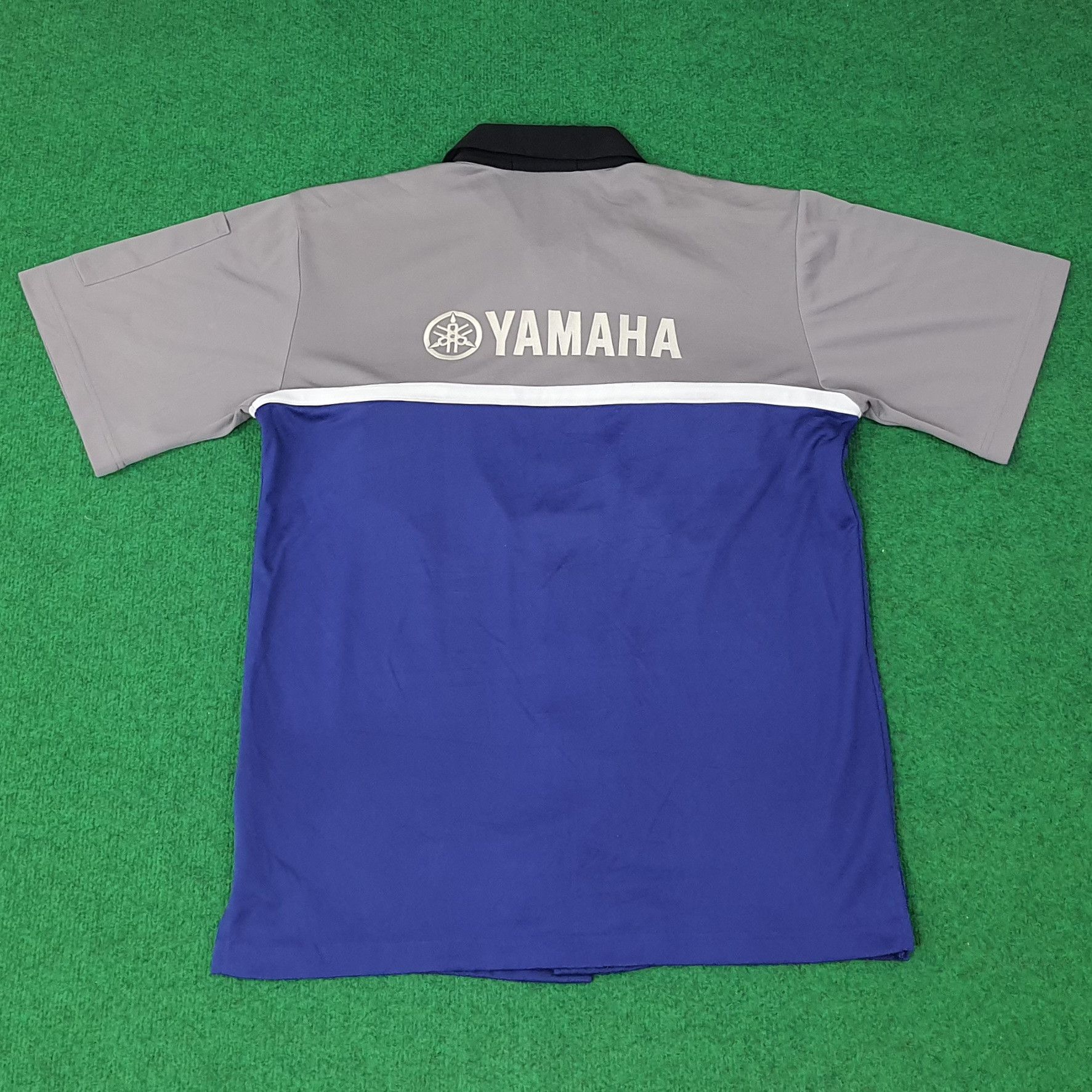 Yamaha Vintage Yamaha Japan Brand Button Up Polyester Shirt C259N46 Size US S / EU 44-46 / 1 - 3 Thumbnail