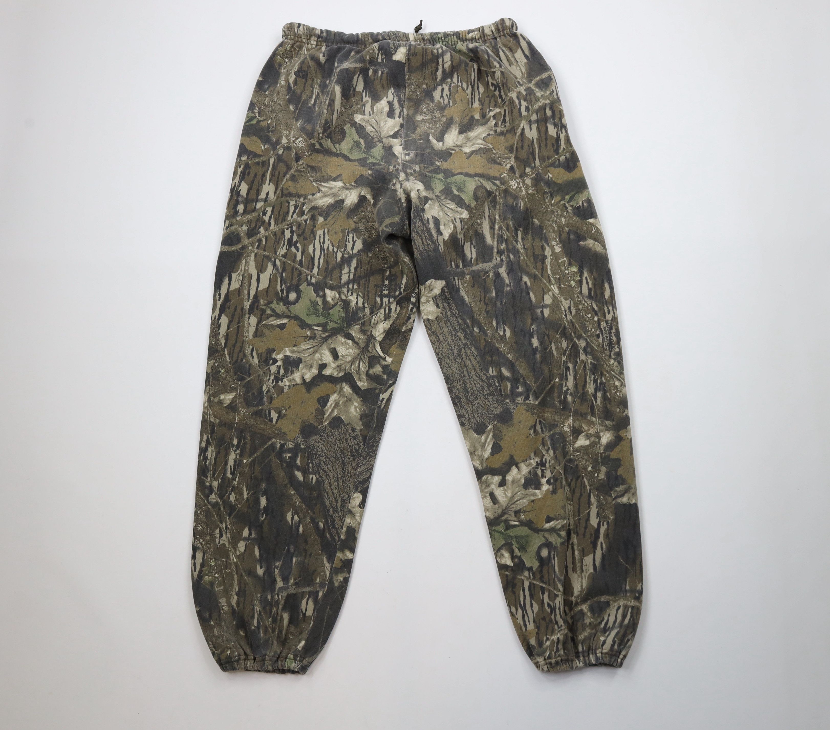 Vintage Vintage 90s Streetwear Mossy Camouflage Sweatpants Joggers Size US 36 / EU 52 - 8 Thumbnail