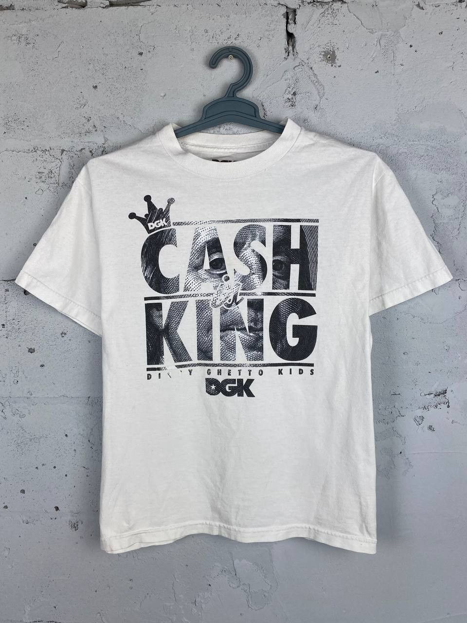 DGK × Rap Tees vintage dgk dirty ghetto kids Cash is king logo tee Size US M / EU 48-50 / 2 - 1 Thumbnail