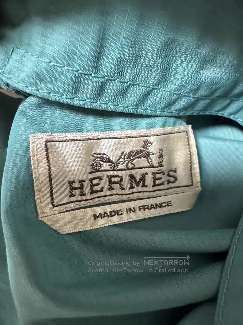 Hermes Hermes Cowhide leather jacket, reversible, drooped shoulde Size US M / EU 48-50 / 2 - 3 Thumbnail