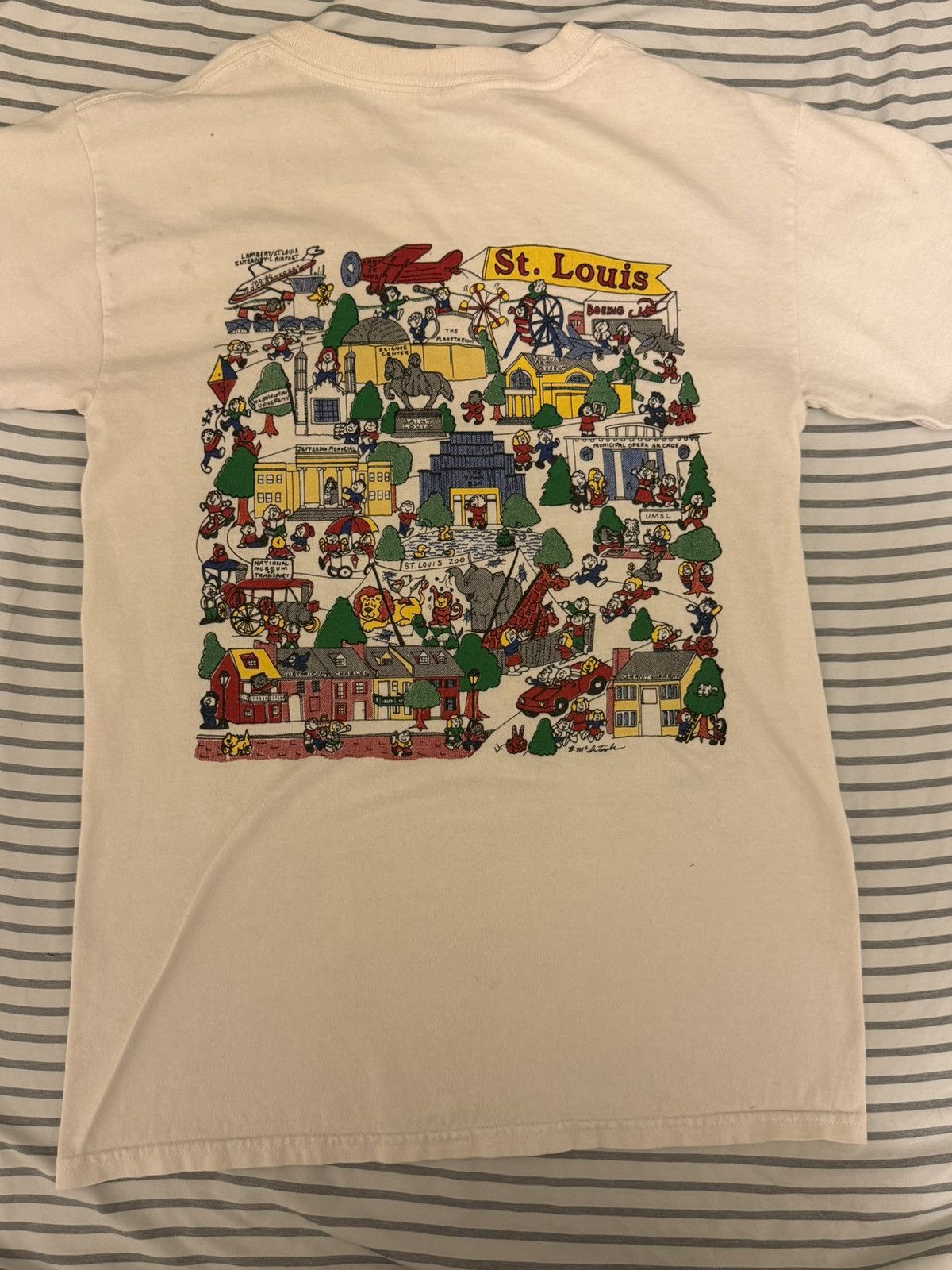 Vintage Vintage 90s St Louis graphic shirt Size US S / EU 44-46 / 1 - 2 Thumbnail