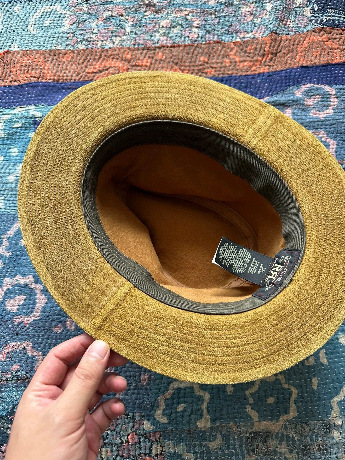 RRL Ralph Lauren RRL Leather Top Hat L Size ONE SIZE - 6 Thumbnail