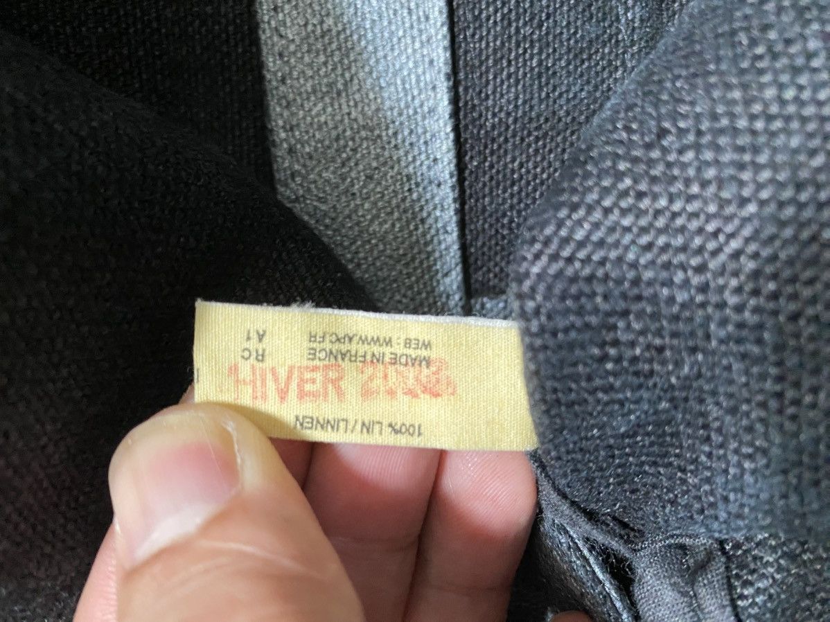 A.P.C. A.P.C Silver paint coated Canvas Sling Bag Size ONE SIZE - 11 Thumbnail