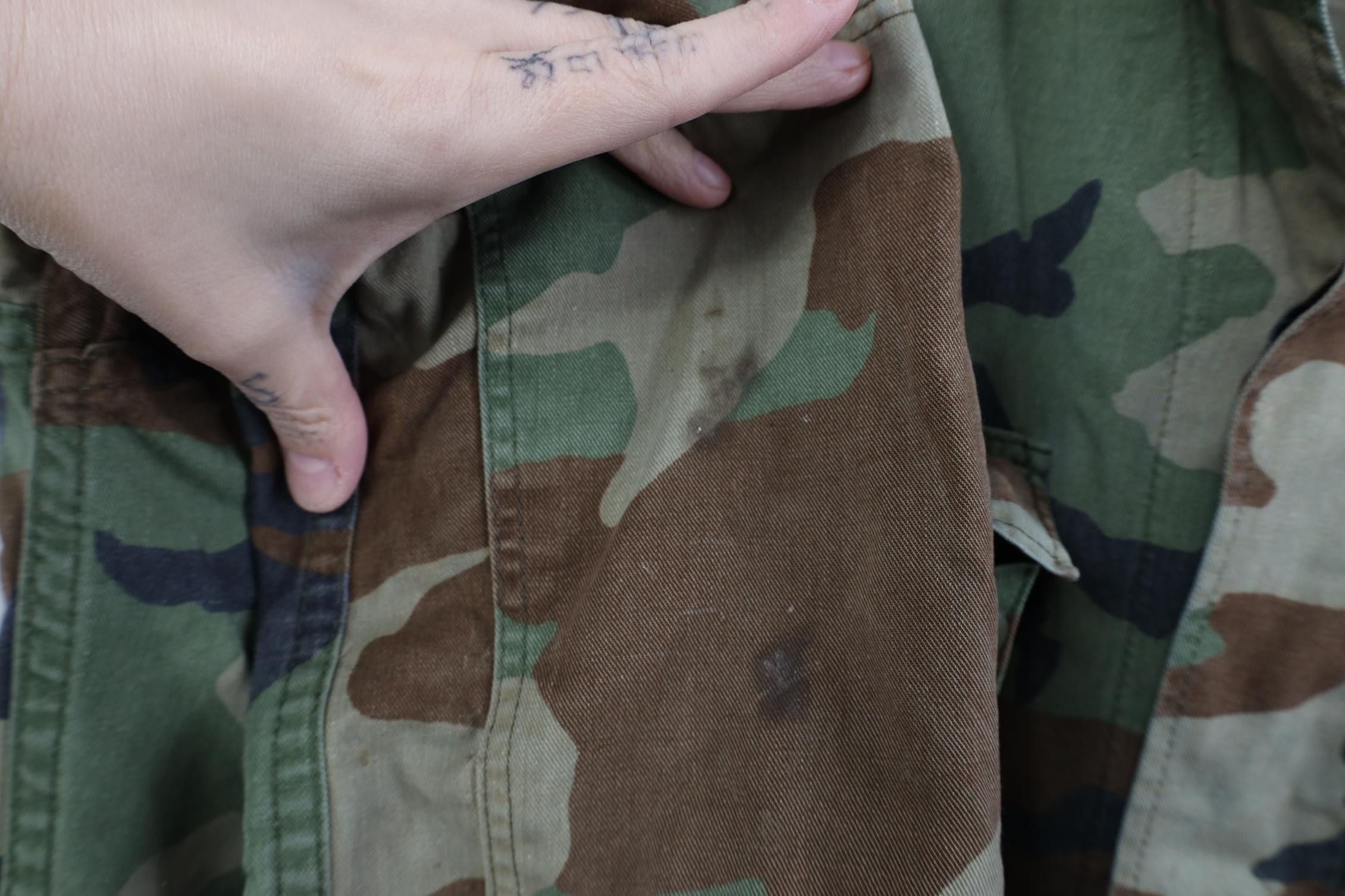 Vintage Vintage 80s USGI Long Woodland Camouflage Combat Coat Jacket Size US M / EU 48-50 / 2 - 16 Thumbnail