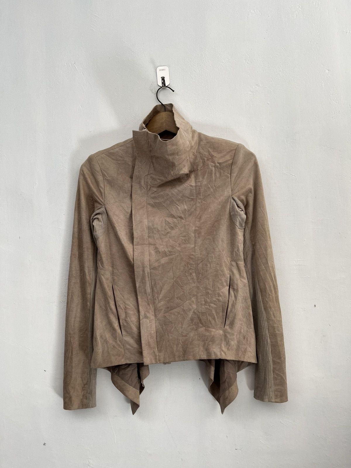 If Six Was Nine Japanese rick owens style shez waxed jacket Size US S / EU 44-46 / 1 - 1 Thumbnail