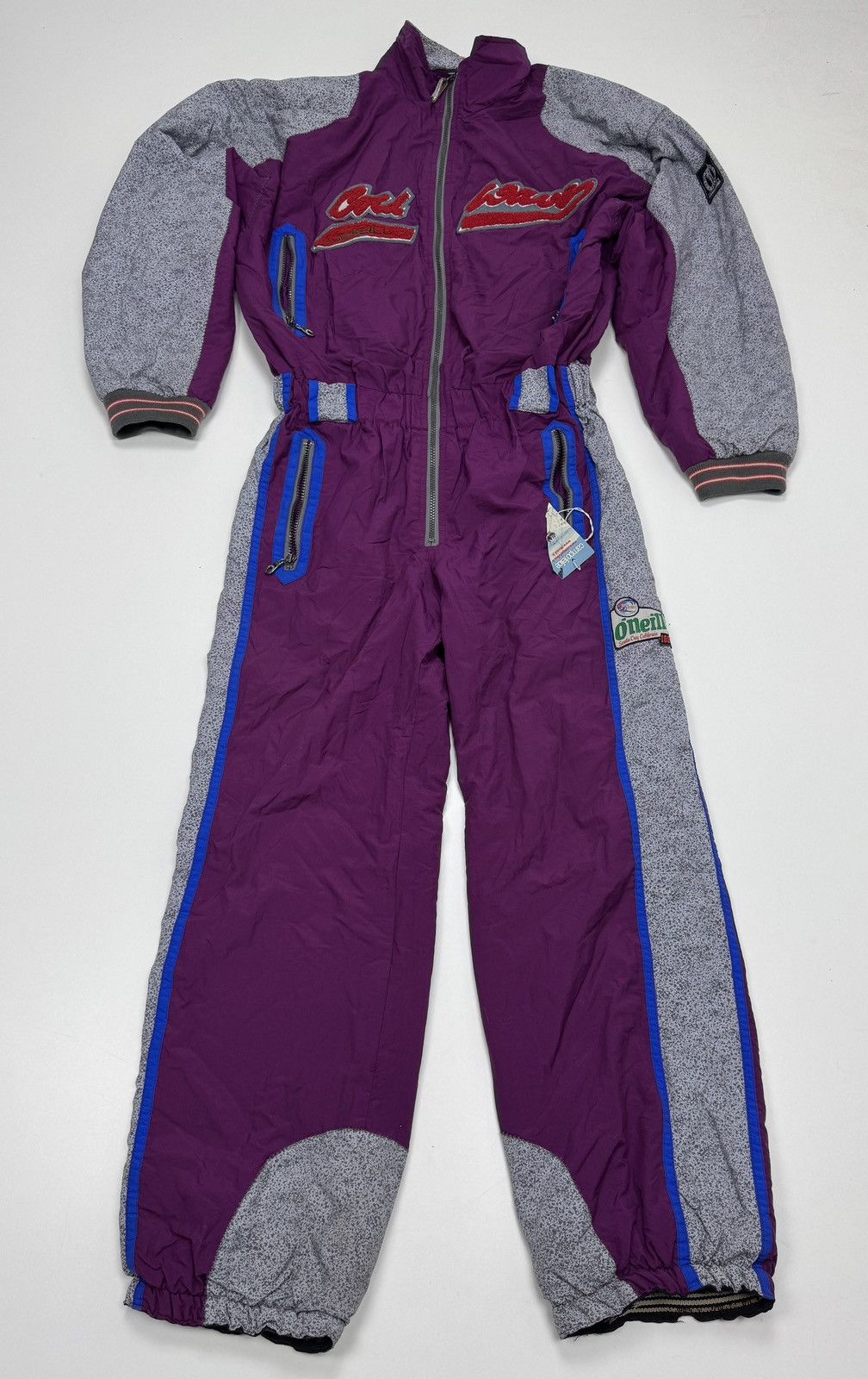 O'Neill Vintage O’Neill 90s Ski Suit Purple One-Piece Size US 33 - 1 Thumbnail