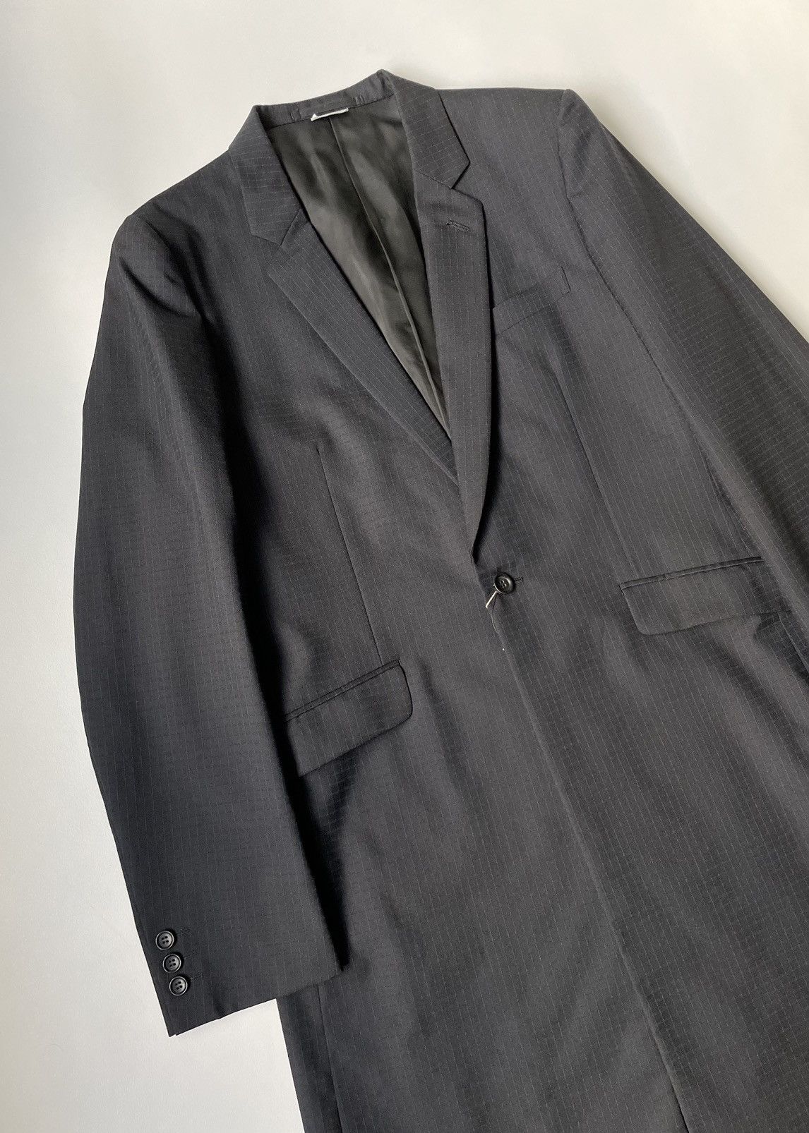 Comme des Garcons A/W 06 Grid Check Wool Overcoat Size US M / EU 48-50 / 2 - 4 Thumbnail