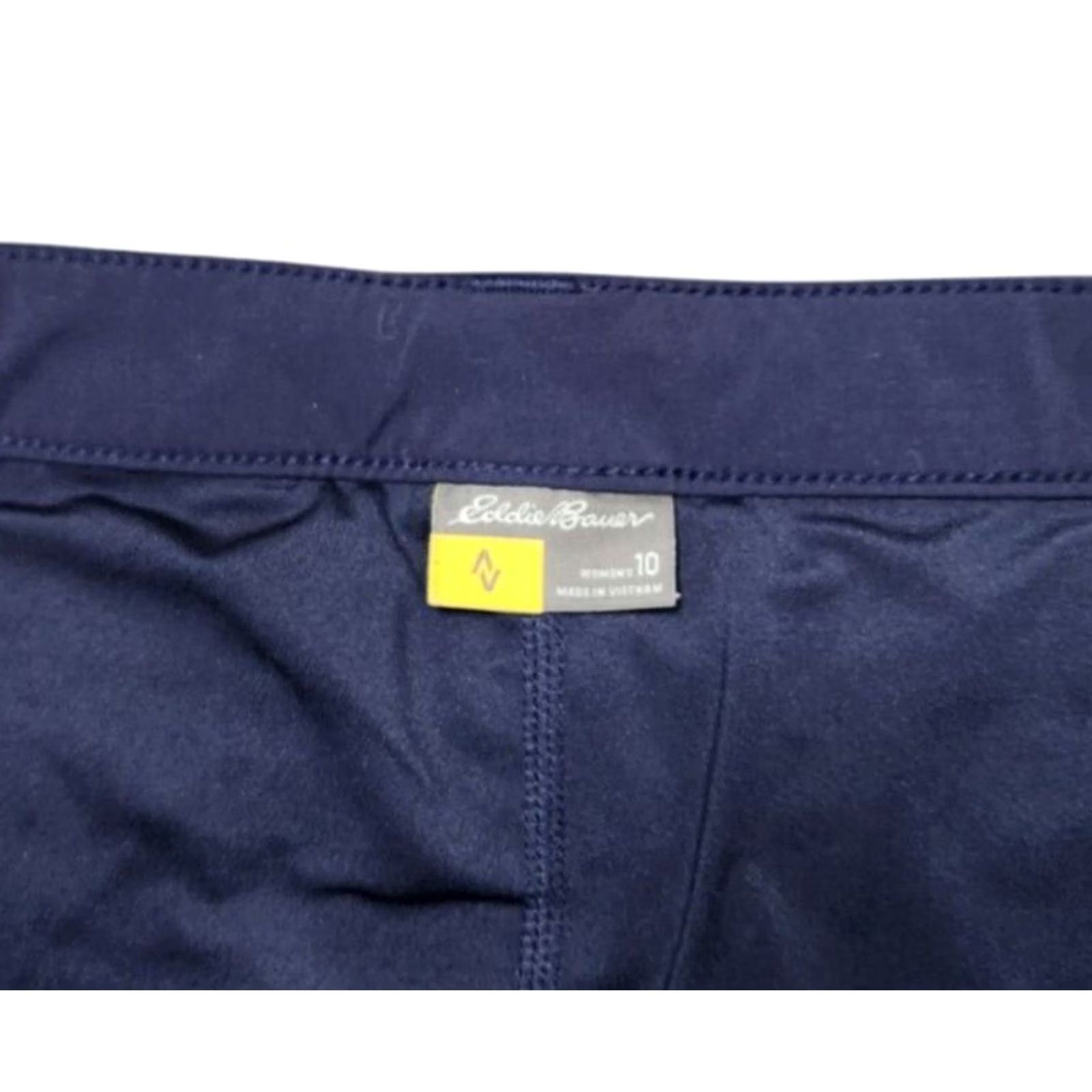 Eddie Bauer Eddie Bauer Womens Skort Size 10 Hiking Outdoors Belted Zip Pockets Navy Size 32" / US 10 / IT 46 - 6 Thumbnail