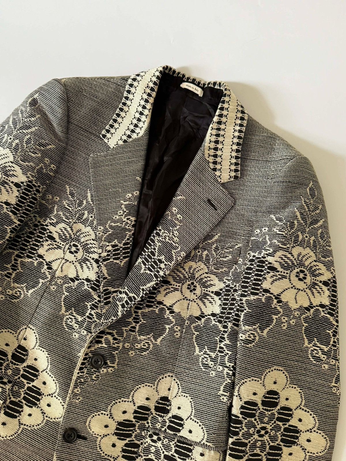 Alexander McQueen Alexander McQueen A/W19 Floral Print Blazer Size L / US 10 / IT 46 - 3 Thumbnail