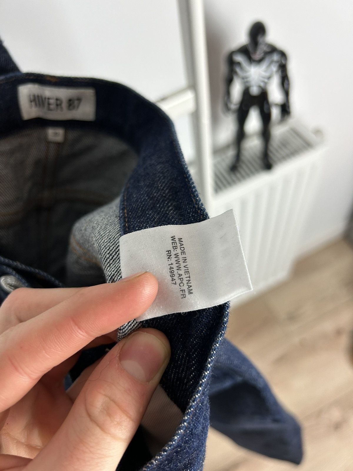 A.P.C. Standard Fit Denim Jeans ‘Hiver 87’ Size US 33 - 14 Thumbnail