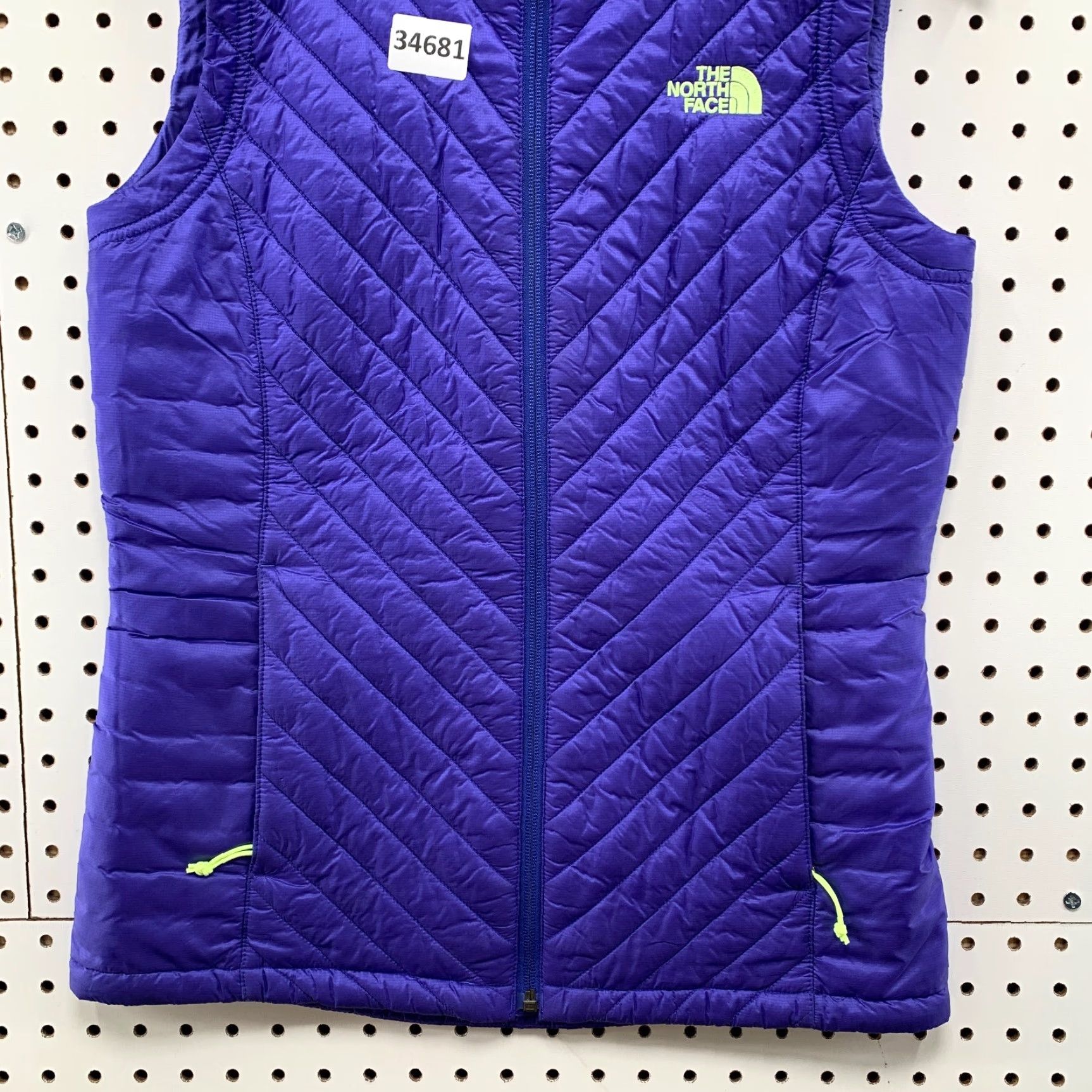 The North Face The North Face Puffer Vest Jacket Womens Small Purple Quilted 17.5x26 Blue | The North Face Quilted Vest Jacket Womens Small Purple Blue 17.5x26 Size S / US 4 / IT 40 - 6 Thumbnail