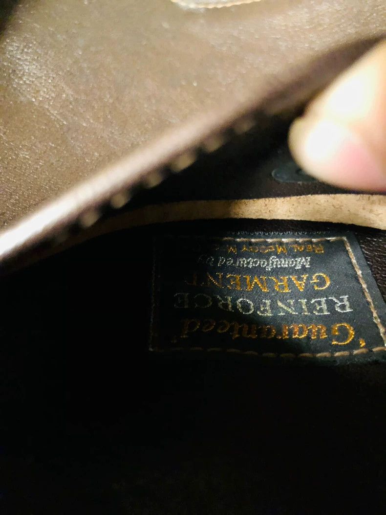 The Real McCoy's The Real McCoys A2 Leather Jacket Slim Fit Real McCoy Made Size US M / EU 48-50 / 2 - 8 Thumbnail