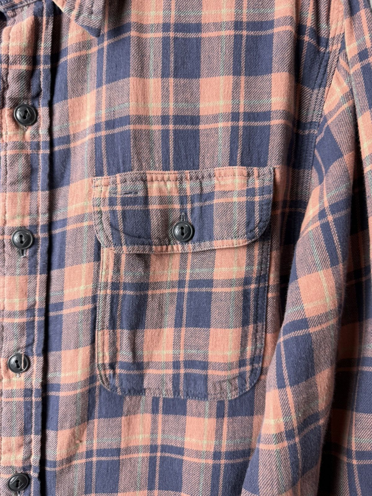 RRL Ralph Lauren Vintage Double RL RRL Ralph Lauren Checkered Flannel Shirt Size US M / EU 48-50 / 2 - 4 Thumbnail
