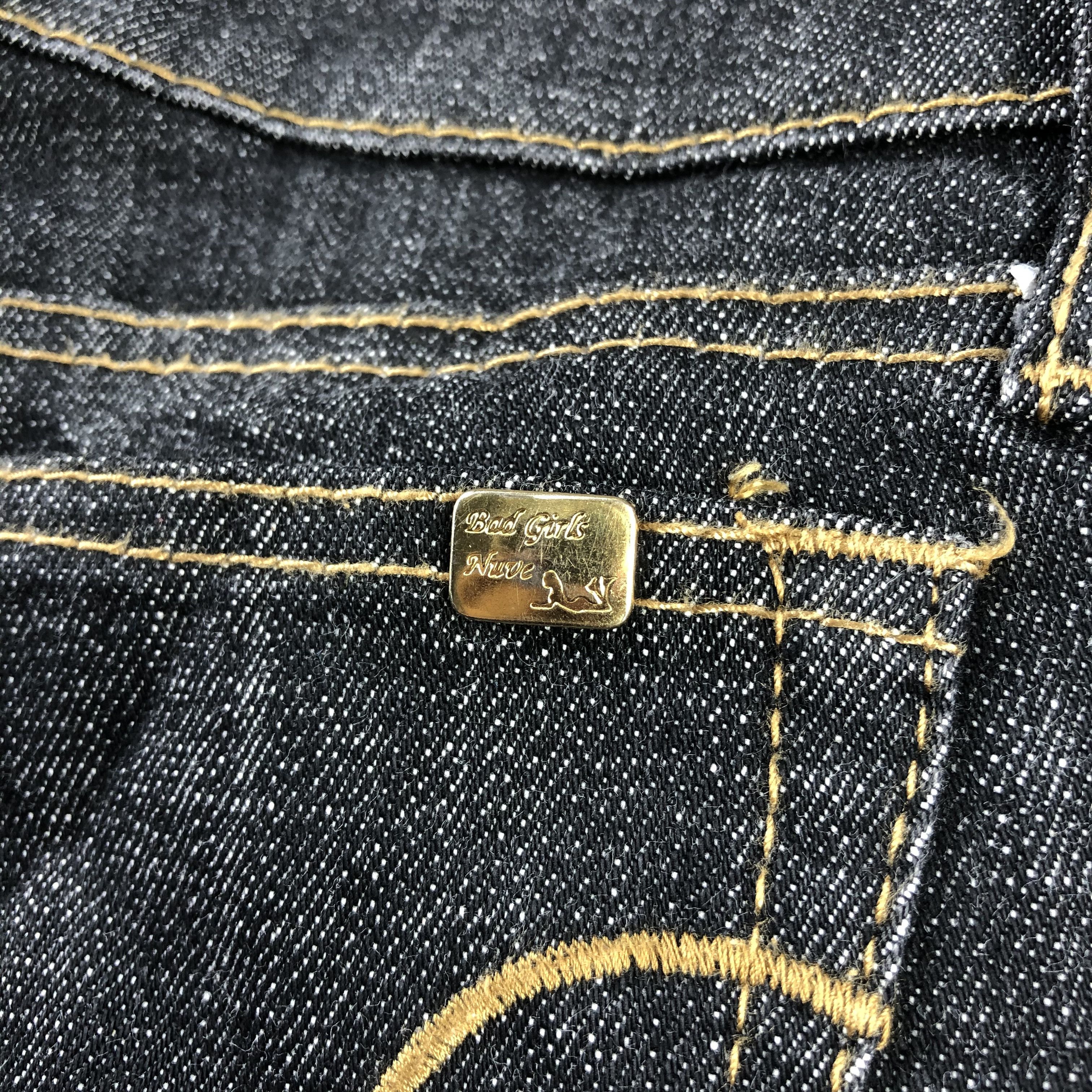 Japanese Brand Japanese Brand Nuve Jeans Black Flare Denim KJ1277 Size 27" / US 4 / IT 40 - 5 Thumbnail