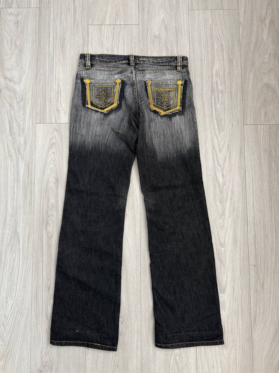 Dolce & Gabanna Jeans Big Logo Denim Jeans embroidered print
