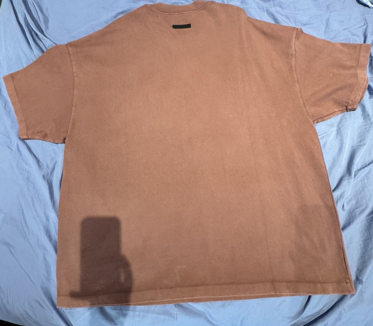 Fear of God Fear of God Heavy Crewneck Tee Crimson Size US M / EU 48-50 / 2 - 6 Thumbnail