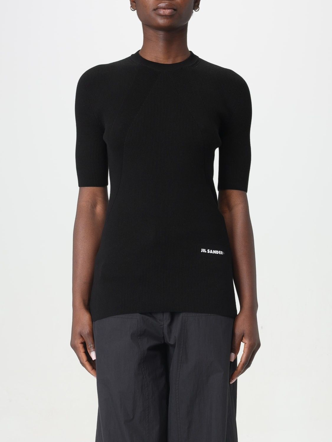 Jil Sander o1mt1gz0625 Sweater in Black Size M / US 6-8 / IT 42-44 - 1 Thumbnail