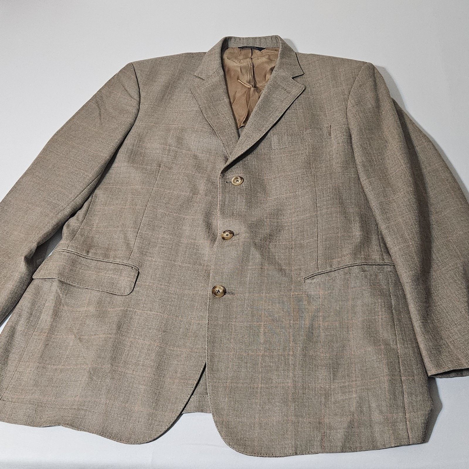 Brooks Brothers Brooks Brothers Regent wool silk linen blazer jacket 46 Size US S / EU 44-46 / 1 - 2 Thumbnail