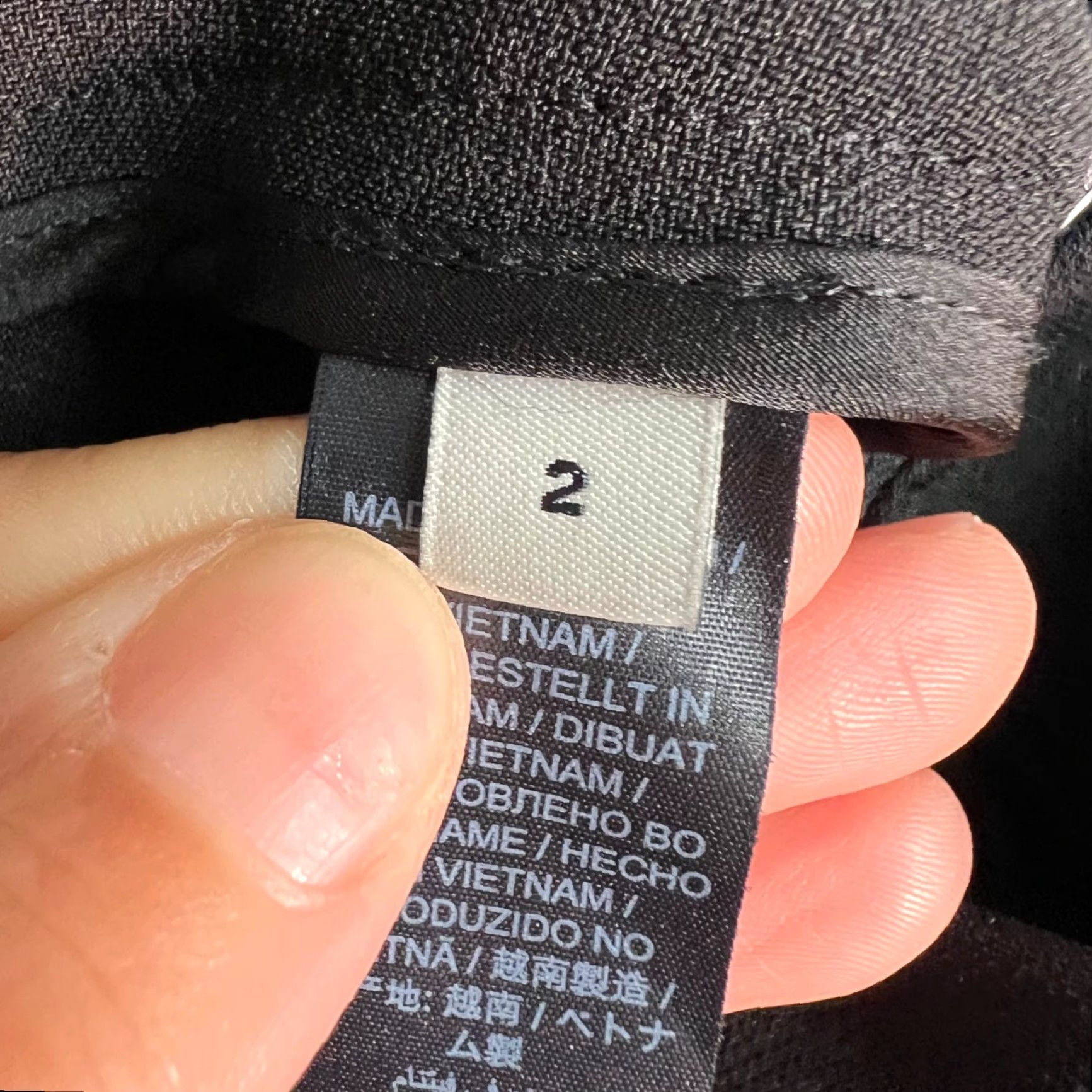 Tory Burch Tory Burch Womens Black Trousers Size 2 With White Side Stripes Raw Hem Pants Dress Pants Womens 2 Black Stripes Side Raw Hem Size ONE SIZE - 4 Thumbnail