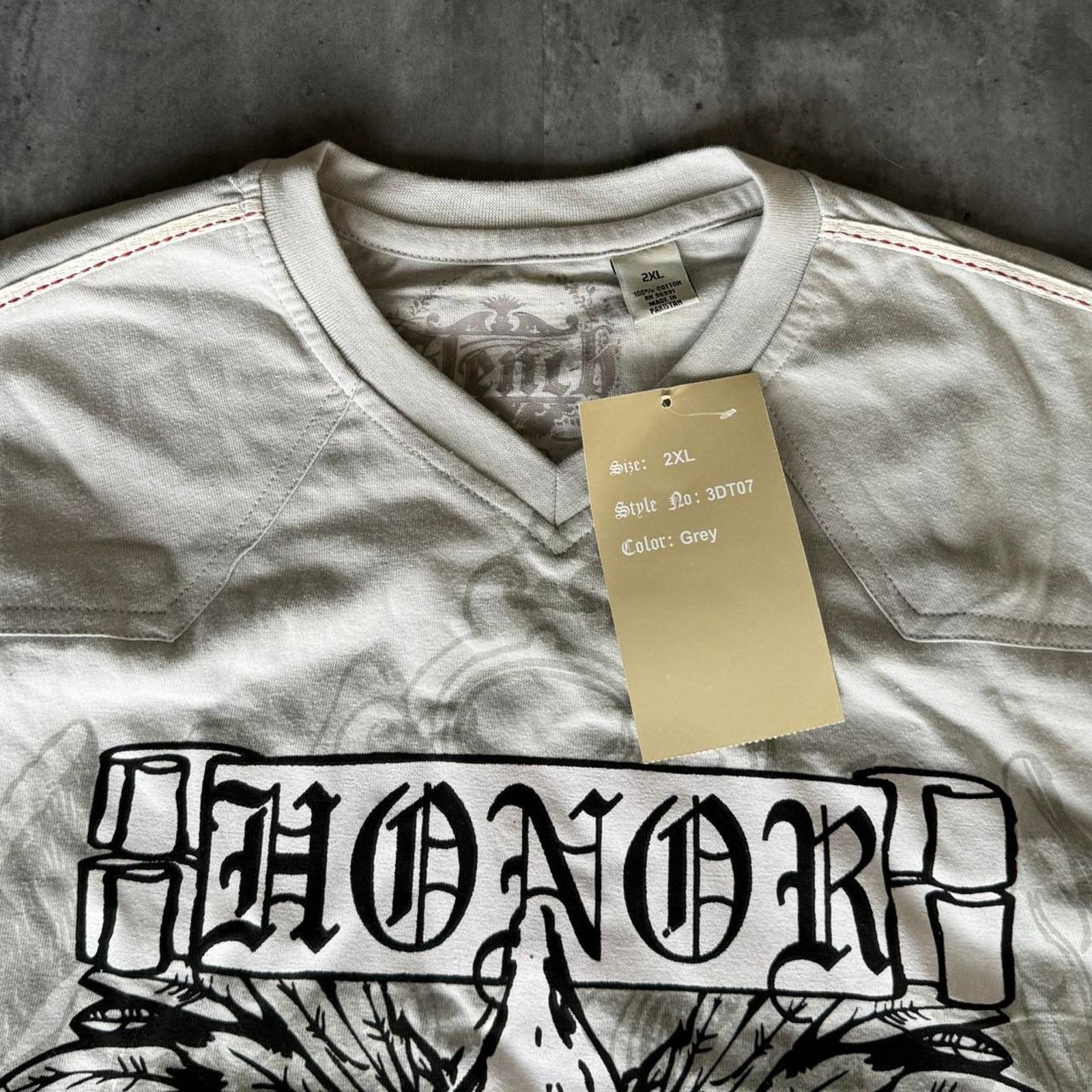 Affliction × Vintage Vintage Y2K Affliction Style Graphic Grunge Shirt Size US XL / EU 56 / 4 - 3 Thumbnail