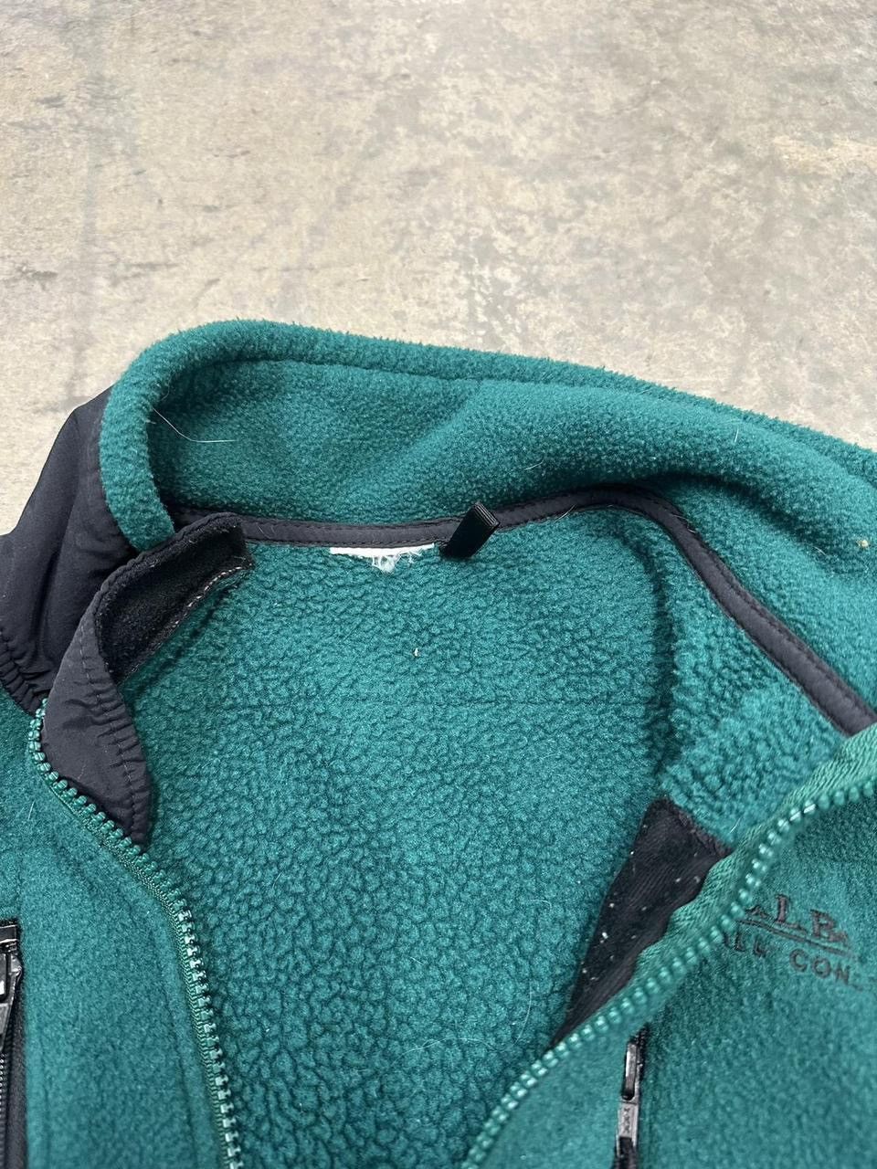 L.L. Bean Vintage L.L Bean Forrest Green Fleece Jacket Size Large Size US L / EU 52-54 / 3 - 6 Thumbnail