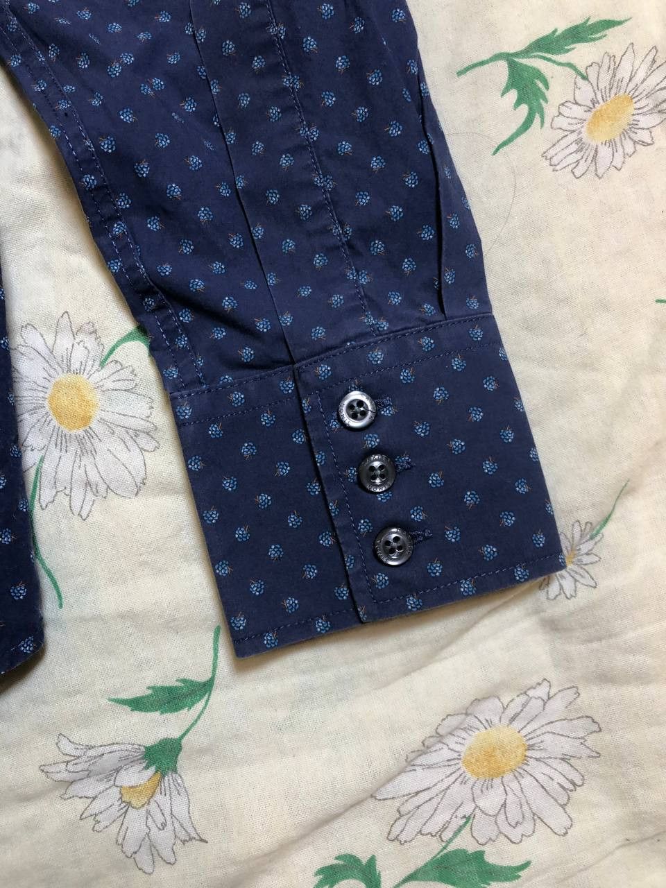 Simon Carter Simon Carter Shirt Button Down Paisley Slim Fit Size US L / EU 52-54 / 3 - 9 Thumbnail