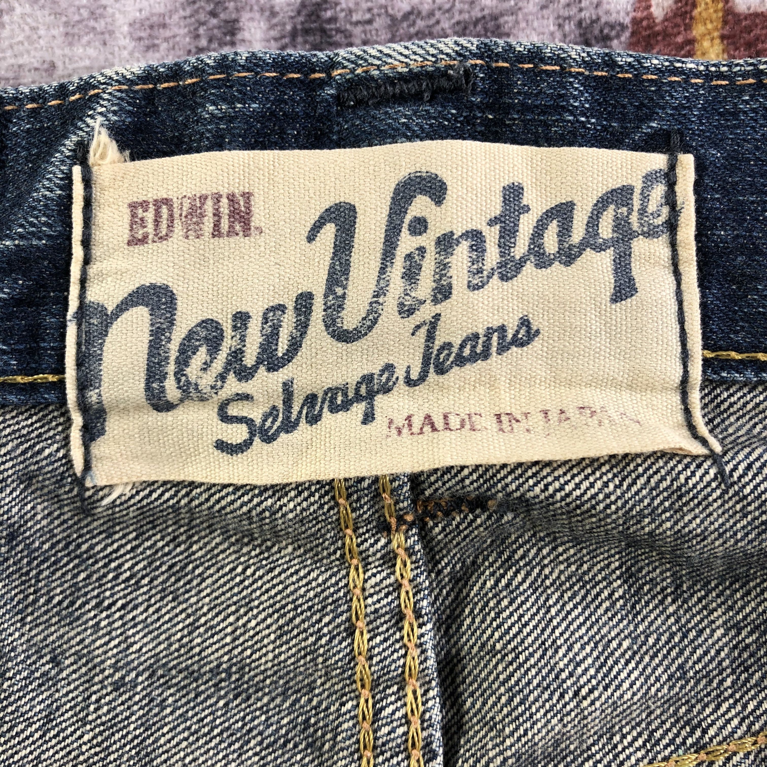 Edwin Vintage Edwin 505 Selvedge Jeans-JM3688 Size US 33 - 11 Thumbnail