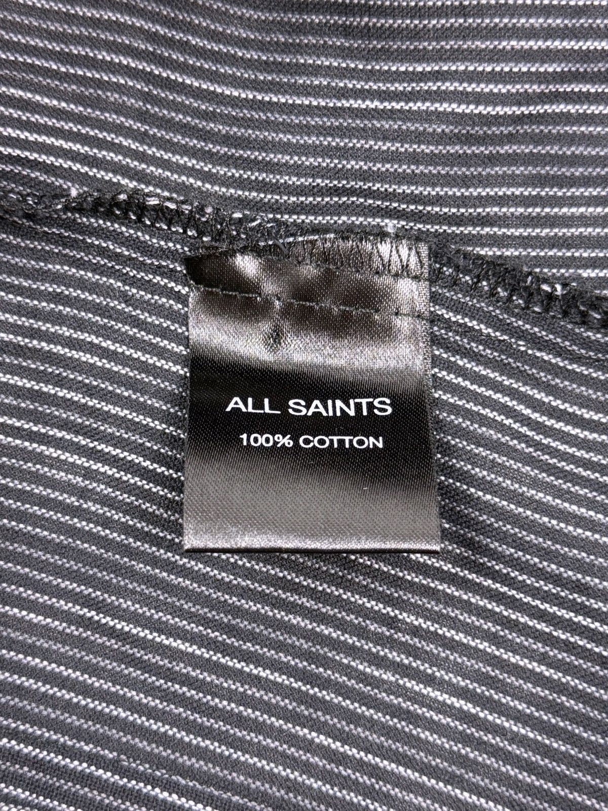 Allsaints Allsaints Striped Fitted Button Blouse Victorian Whimsigoth Size XS / US 0-2 / IT 36-38 - 6 Thumbnail
