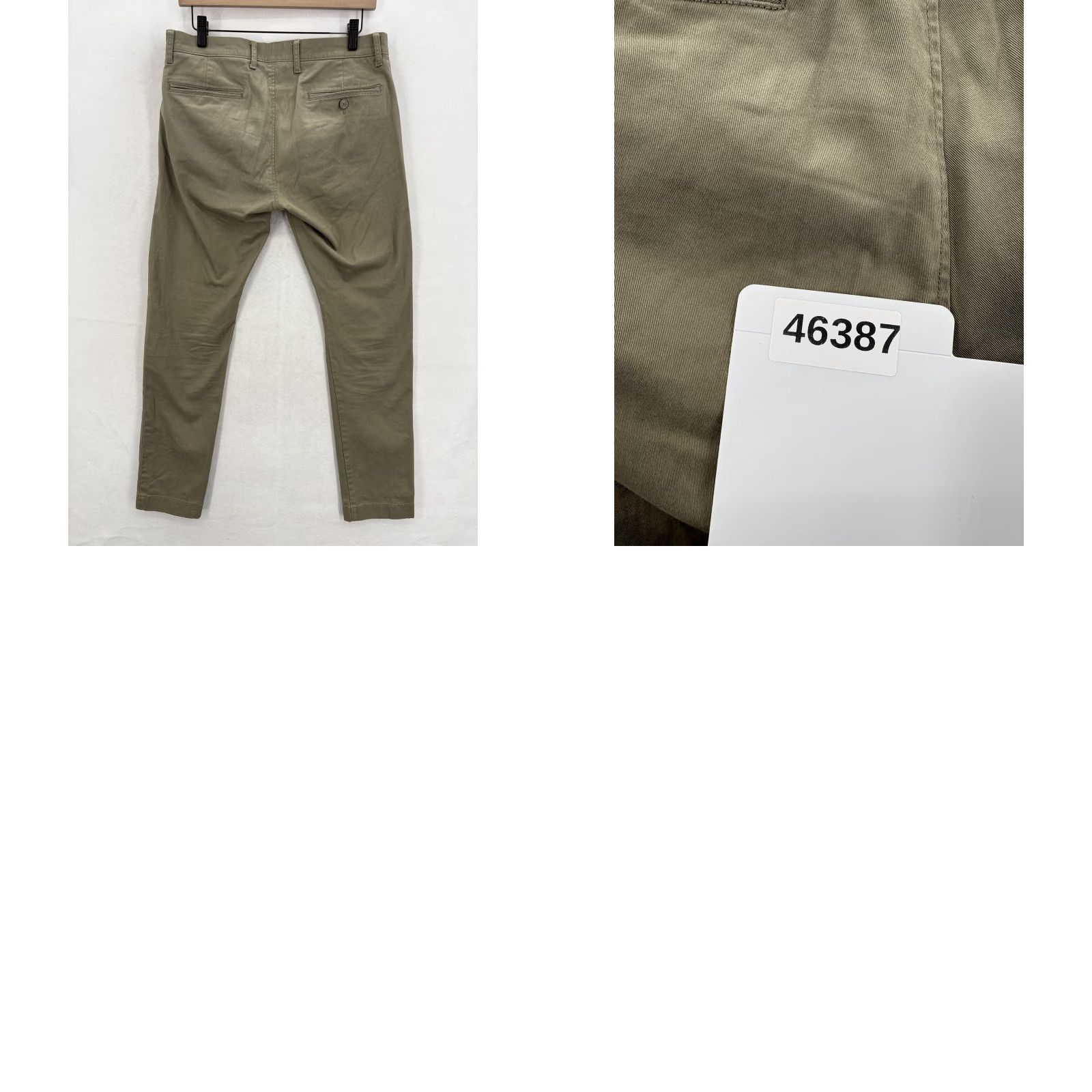 J.Crew J.CREW 484 Slim Pants Mens 30x32 Khaki Beige Stretch Chino Casual Preppy Travel Tapered Flat Front Pockets Zip Front Tailored Mens Size US 30 / EU 46 - 10 Thumbnail