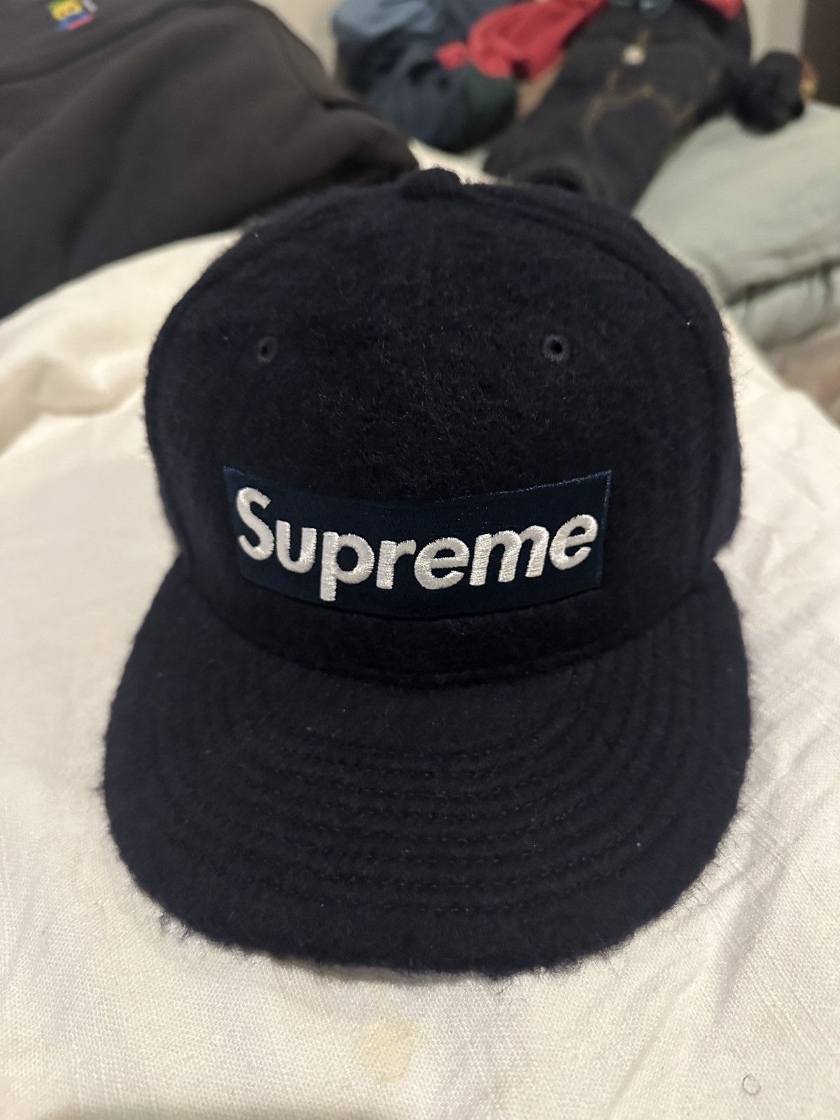 Supreme Supreme Box Logo New Era Cap Size ONE SIZE - 1 Thumbnail