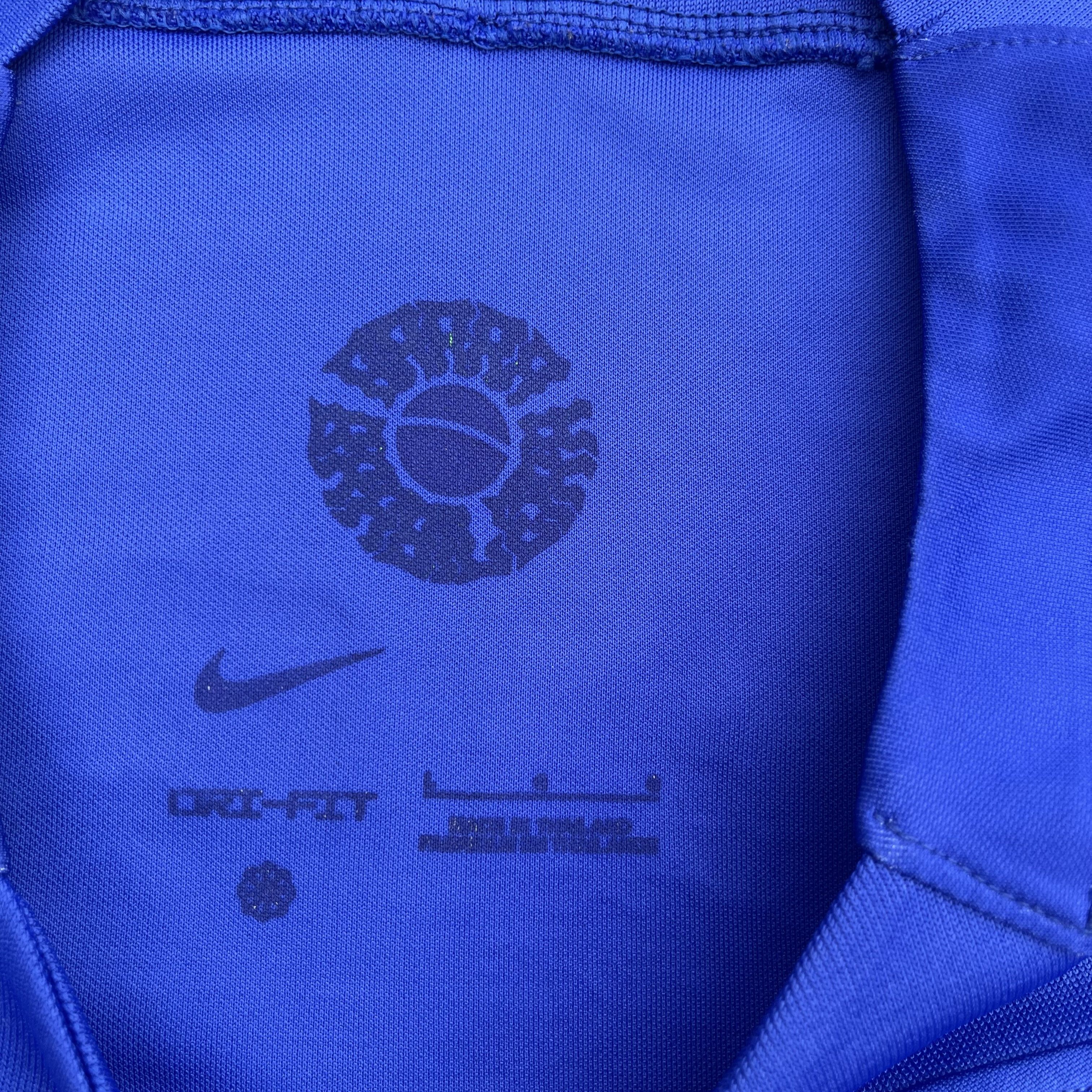 Nike Nike Dri Fit Brazil Soccer Jersey Size US L / EU 52-54 / 3 - 7 Thumbnail