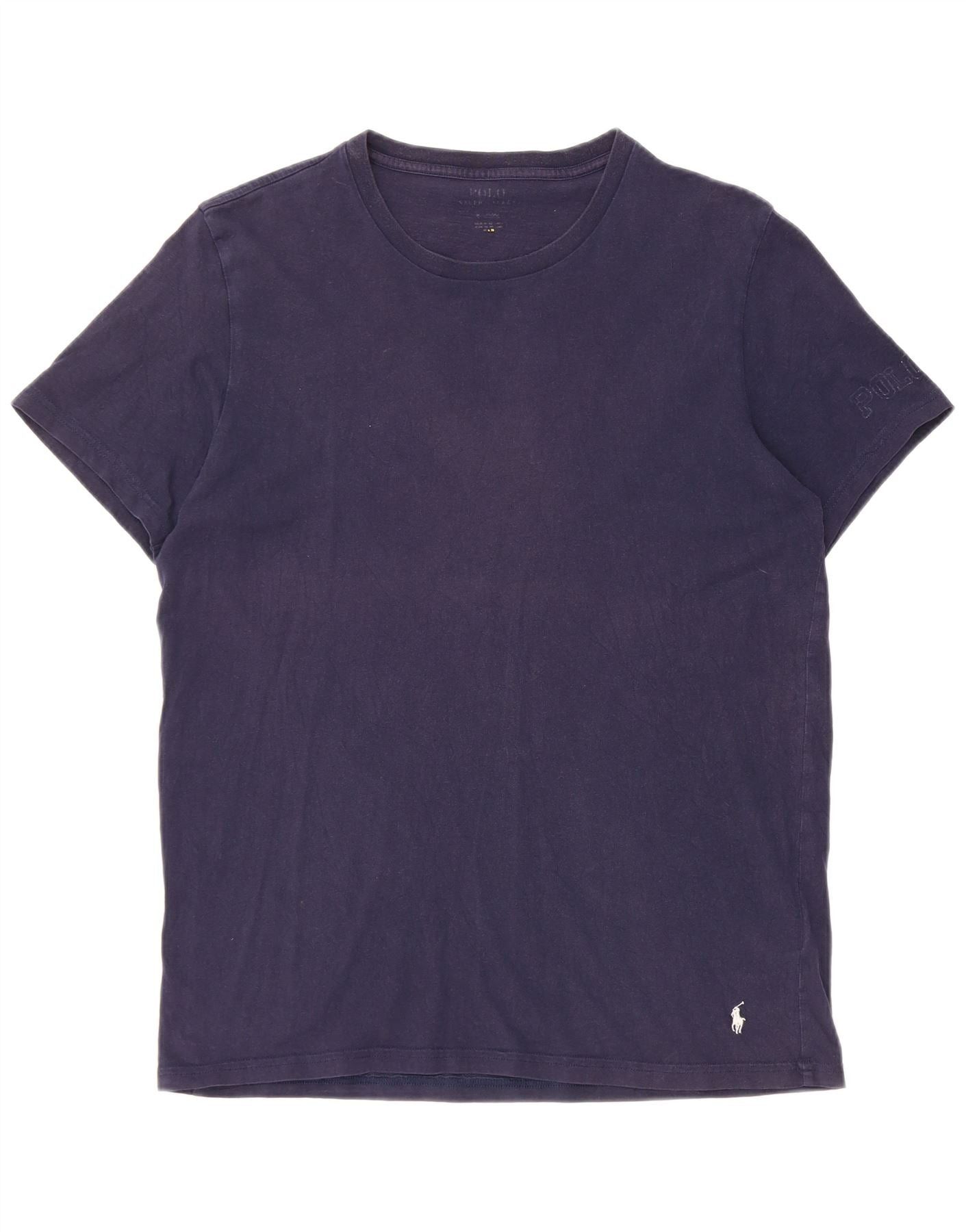 Polo Ralph Lauren Mens T-Shirt Top Medium Navy Blue Size US M / EU 48-50 / 2 - 1 Thumbnail