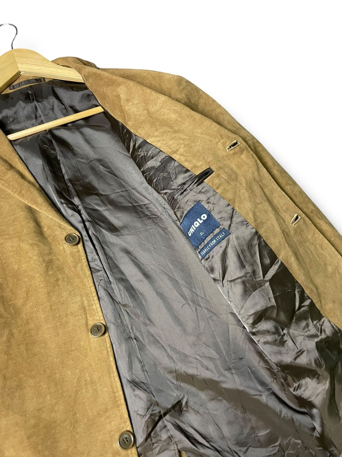 Japanese Brand × Uniqlo × Vintage Uniqlo Velvet Antelope Jacket (70) Size US XL / EU 56 / 4 - 5 Thumbnail