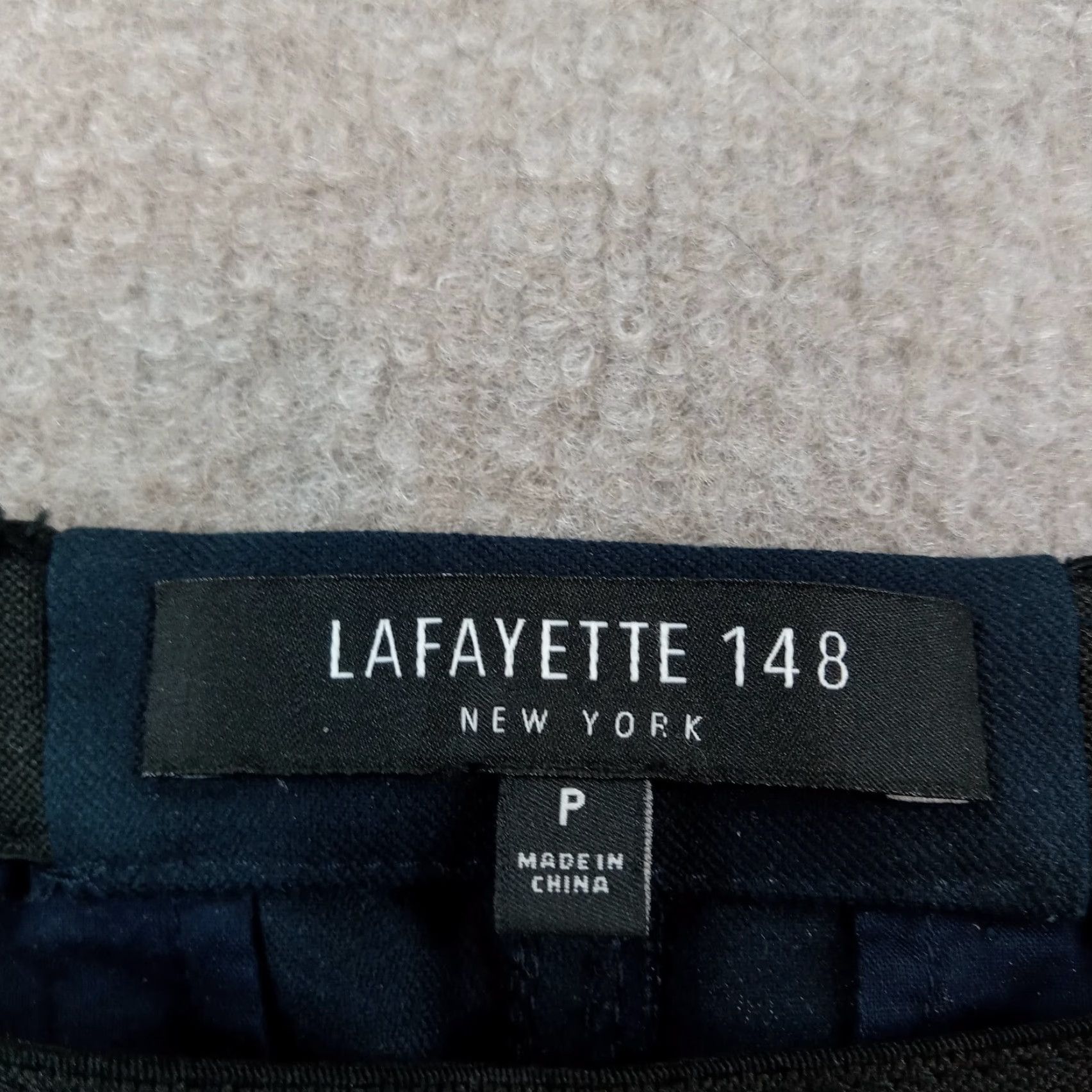 Vintage Lafayette 148 Blue Elastic Waist Stretch Ankle Pants Womens Small Size 28" / US 6 / IT 42 - 7 Thumbnail