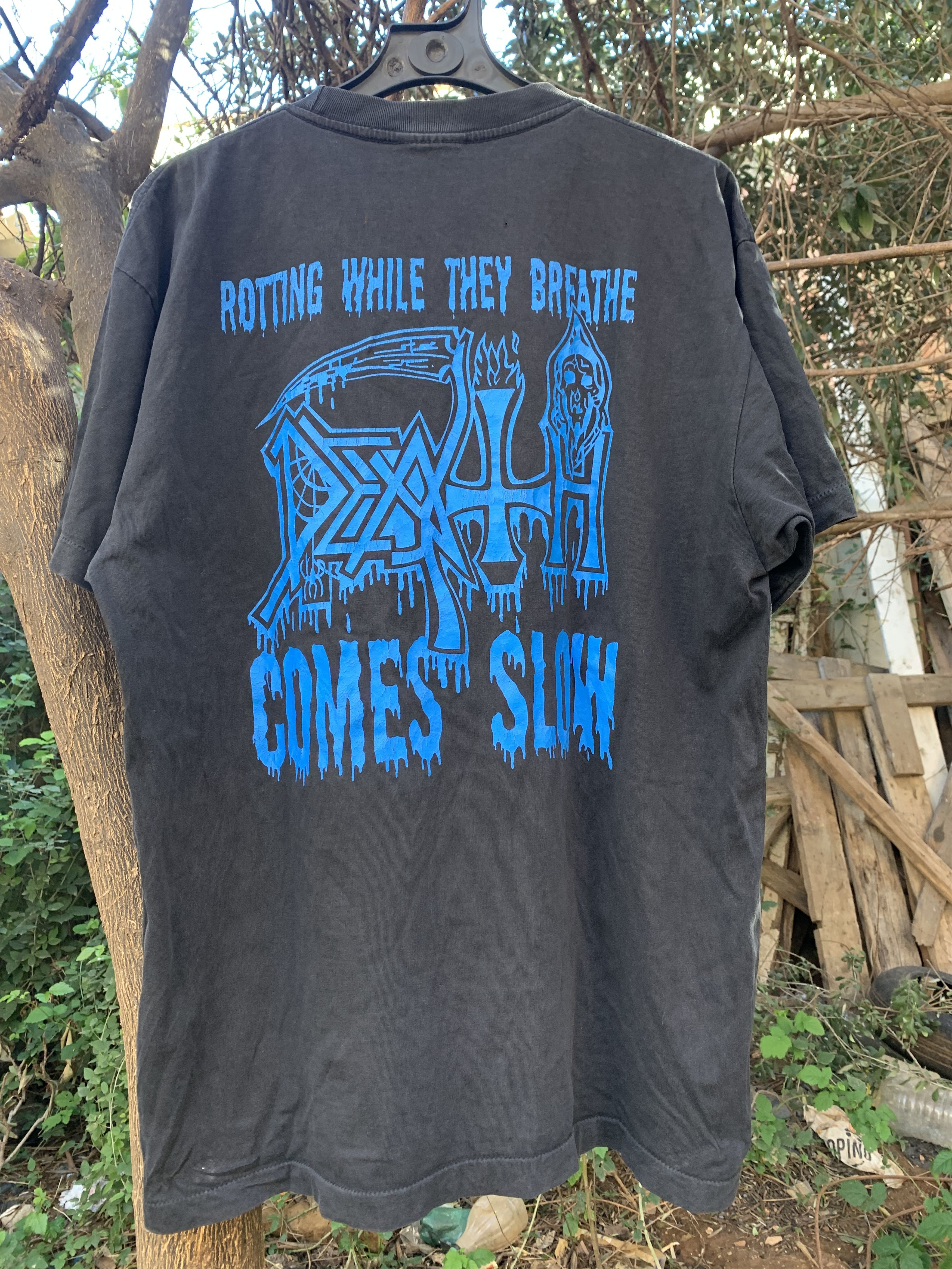 Band Tees Vintage Tshirt 90s Death Leprosy Single Stitch Size US L / EU 52-54 / 3 - 3 Thumbnail