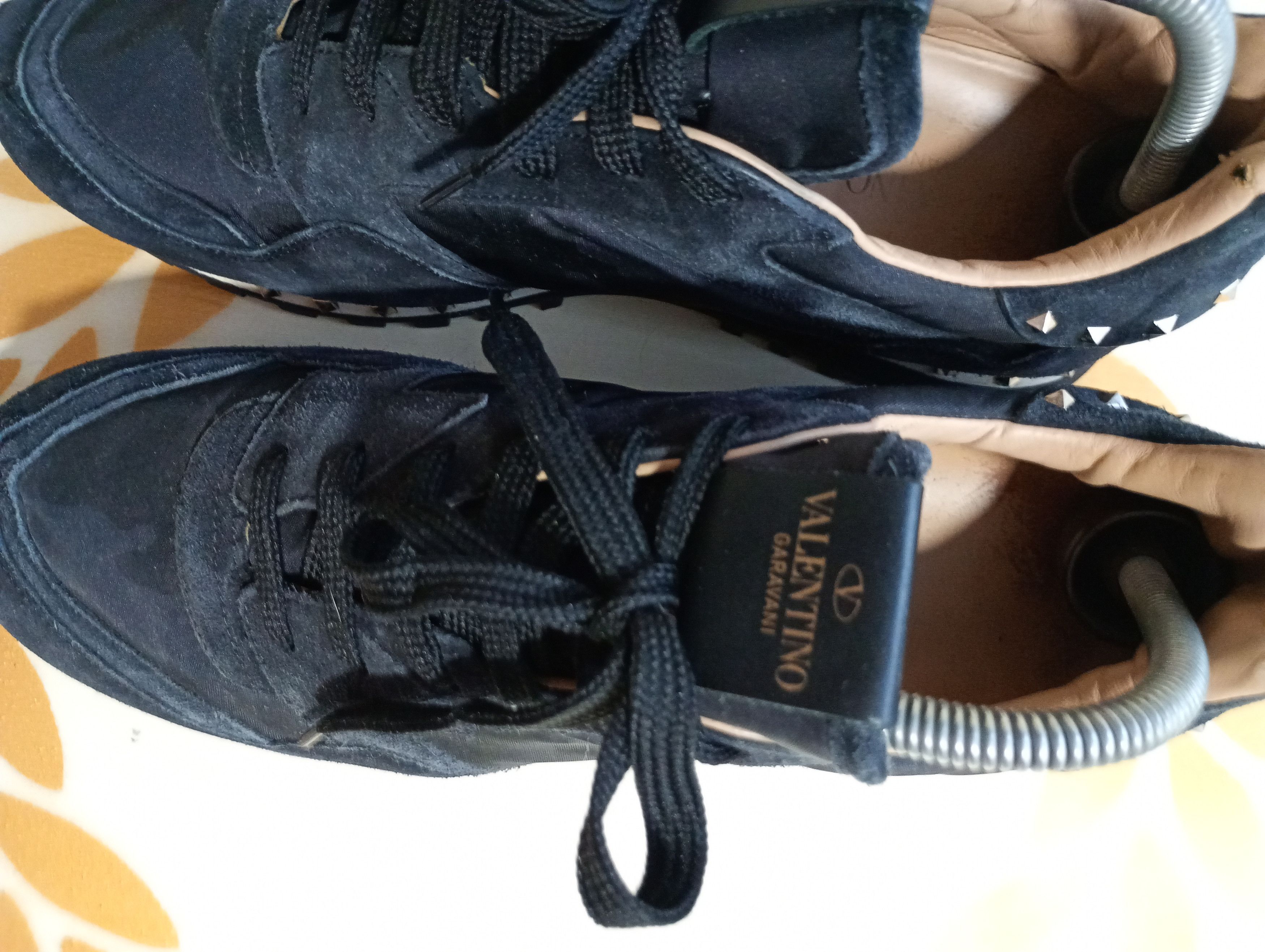 Valentino Valentino Suede and Camouflage Canvas Rockrunner Size US 9.5 / EU 42-43 - 3 Thumbnail