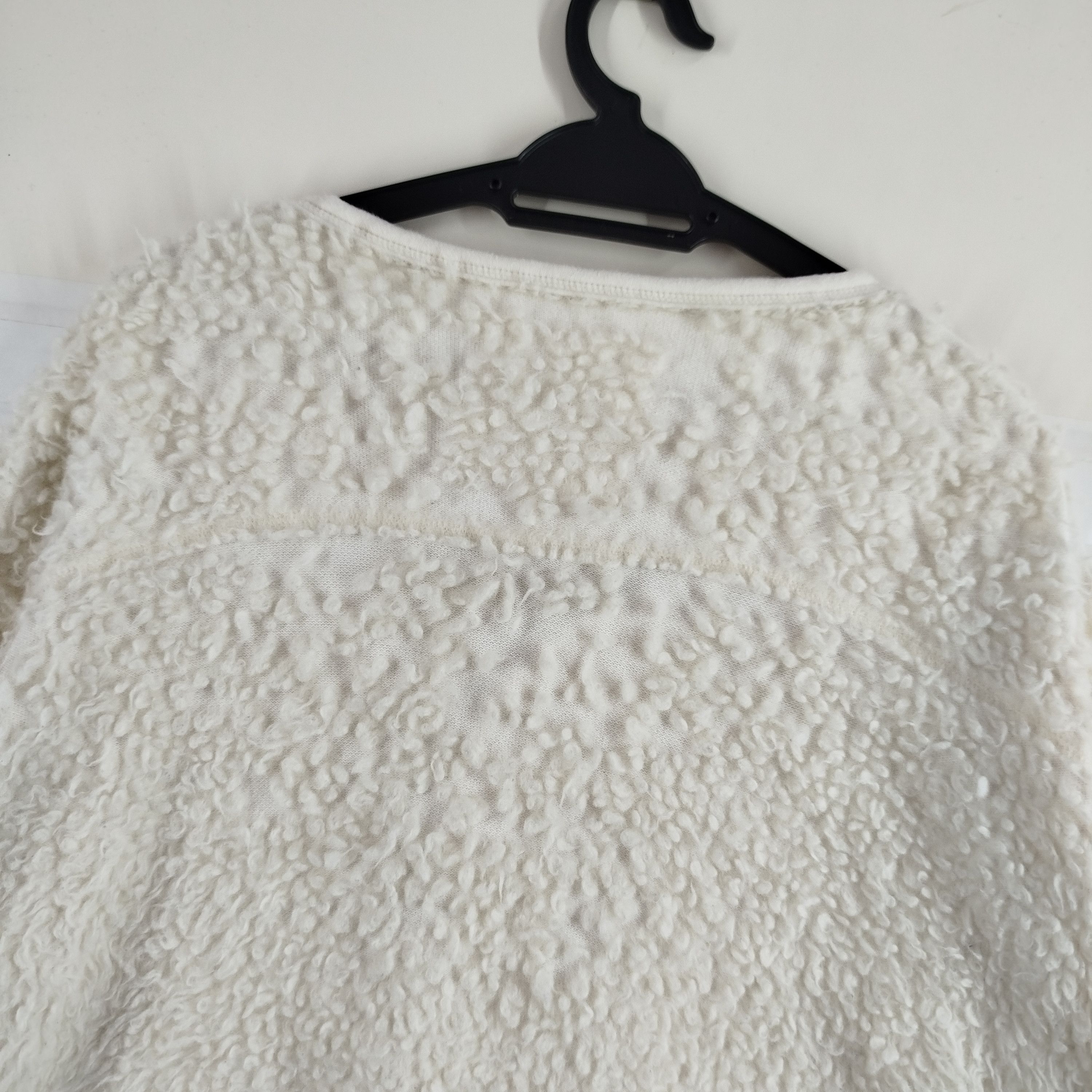 Japanese Brand Pristine Gents Cardigan Wool Sheep Organic Cotton Size L / US 10 / IT 46 - 11 Thumbnail
