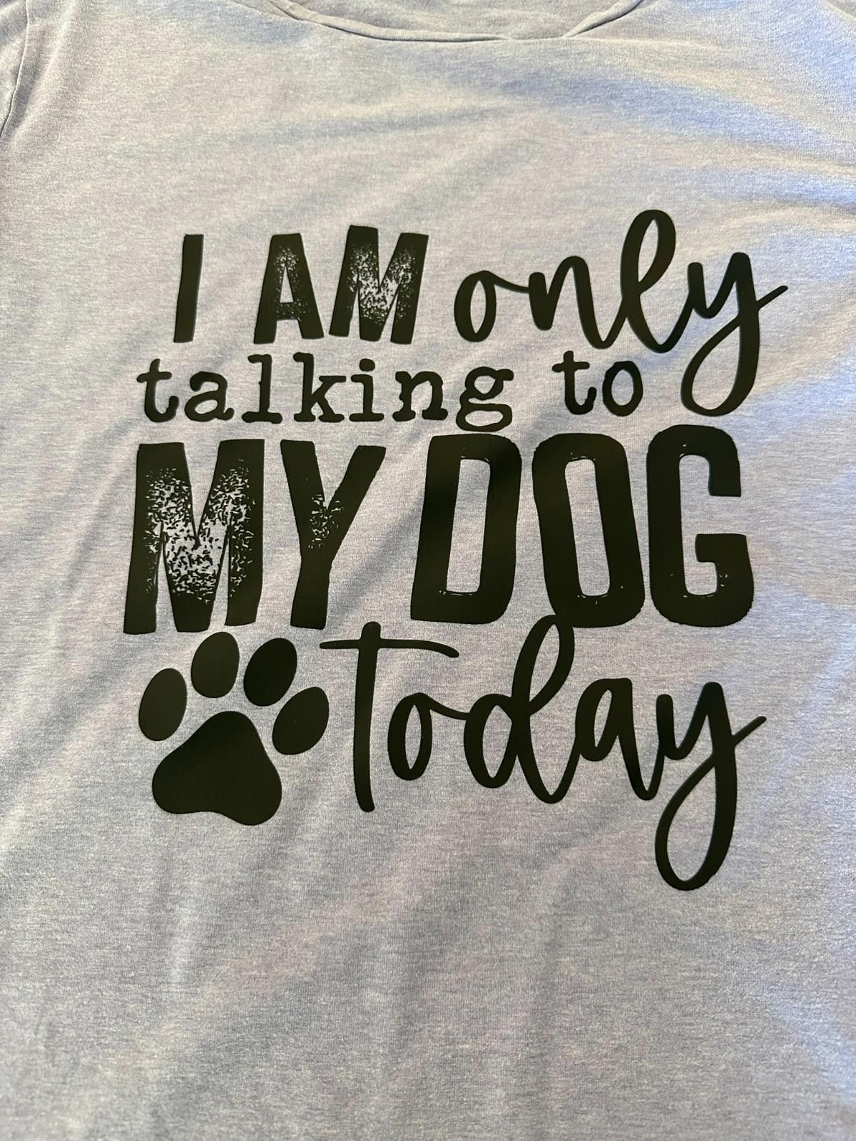 The Unbranded Brand Womens Large Dog Humor Tee Size L / US 10 / IT 46 - 2 Thumbnail