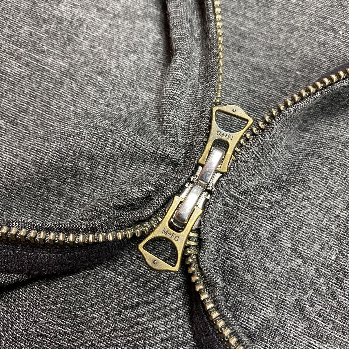 Marithe + Francois Girbaud Rare MFG Batwing Two-Way Zip Hoodie Size US L / EU 52-54 / 3 - 10 Thumbnail