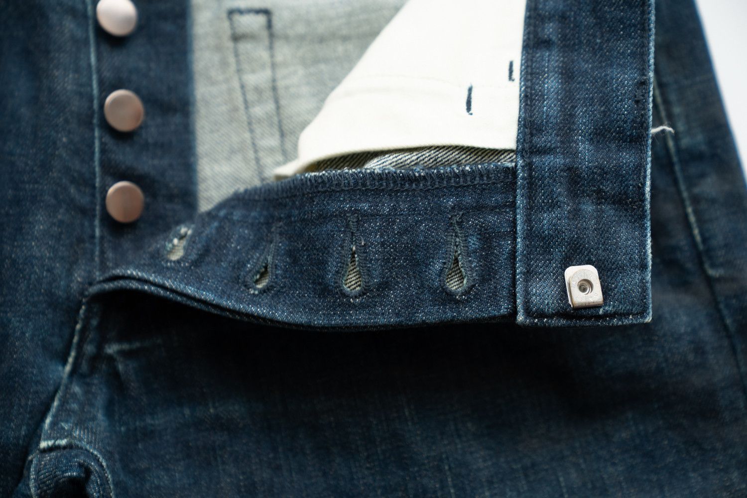 Balmain 2012FW 3D BIKER DEEP BLUE DENIM Decarnin Era Style Size US 27 - 11 Thumbnail