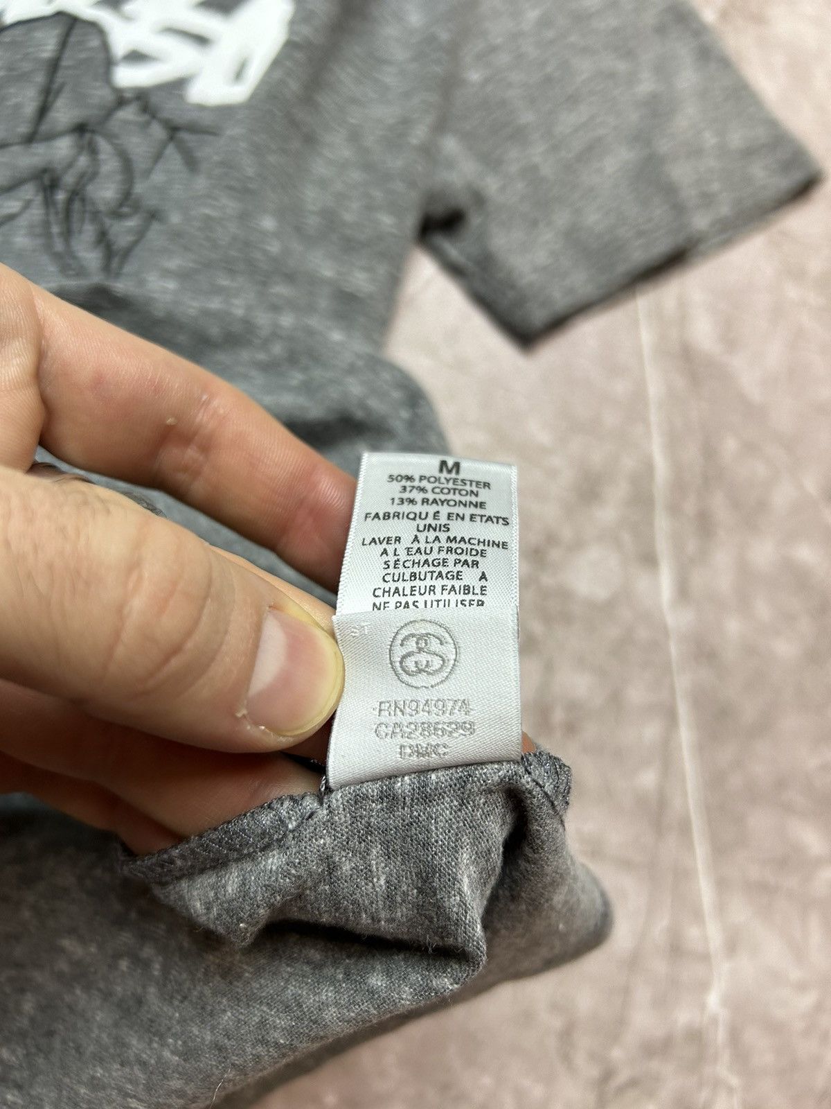Stussy × Vintage Vintage STUSSY BIG LOGO Made in Usa T-Shirt Size M / US 6-8 / IT 42-44 - 7 Thumbnail