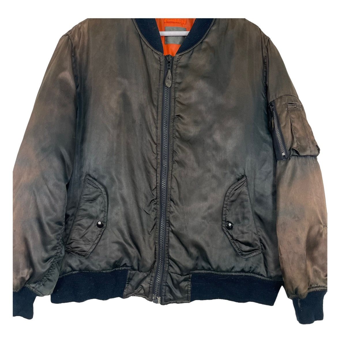 Gypsy × Japanese Brand 💥GYPSY JACK MA-1 SUNFADED BOMBER RIOT JACKET Size US L / EU 52-54 / 3 - 5 Thumbnail